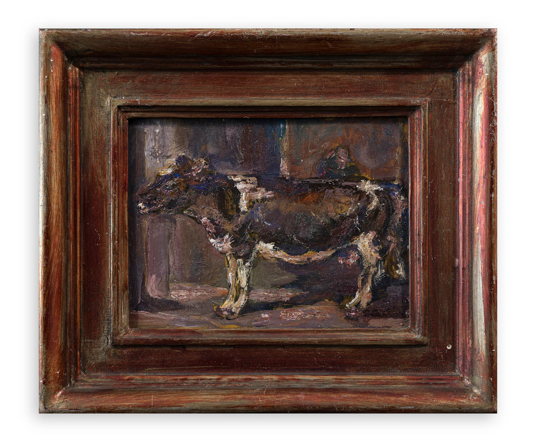 GIULIO CISARI (1892-1979) - La mucca, 1961