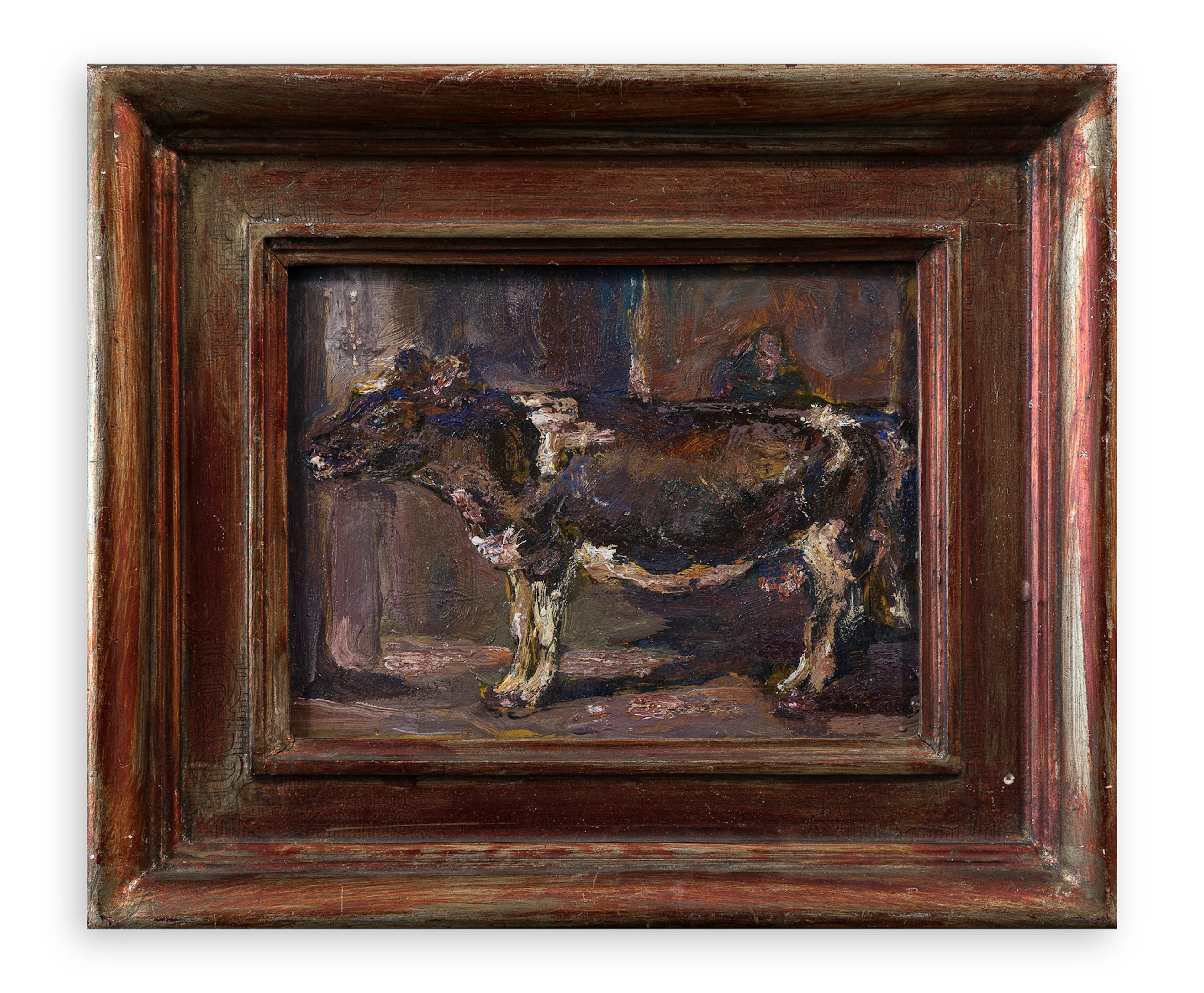 GIULIO CISARI (1892-1979) - La mucca, 1961