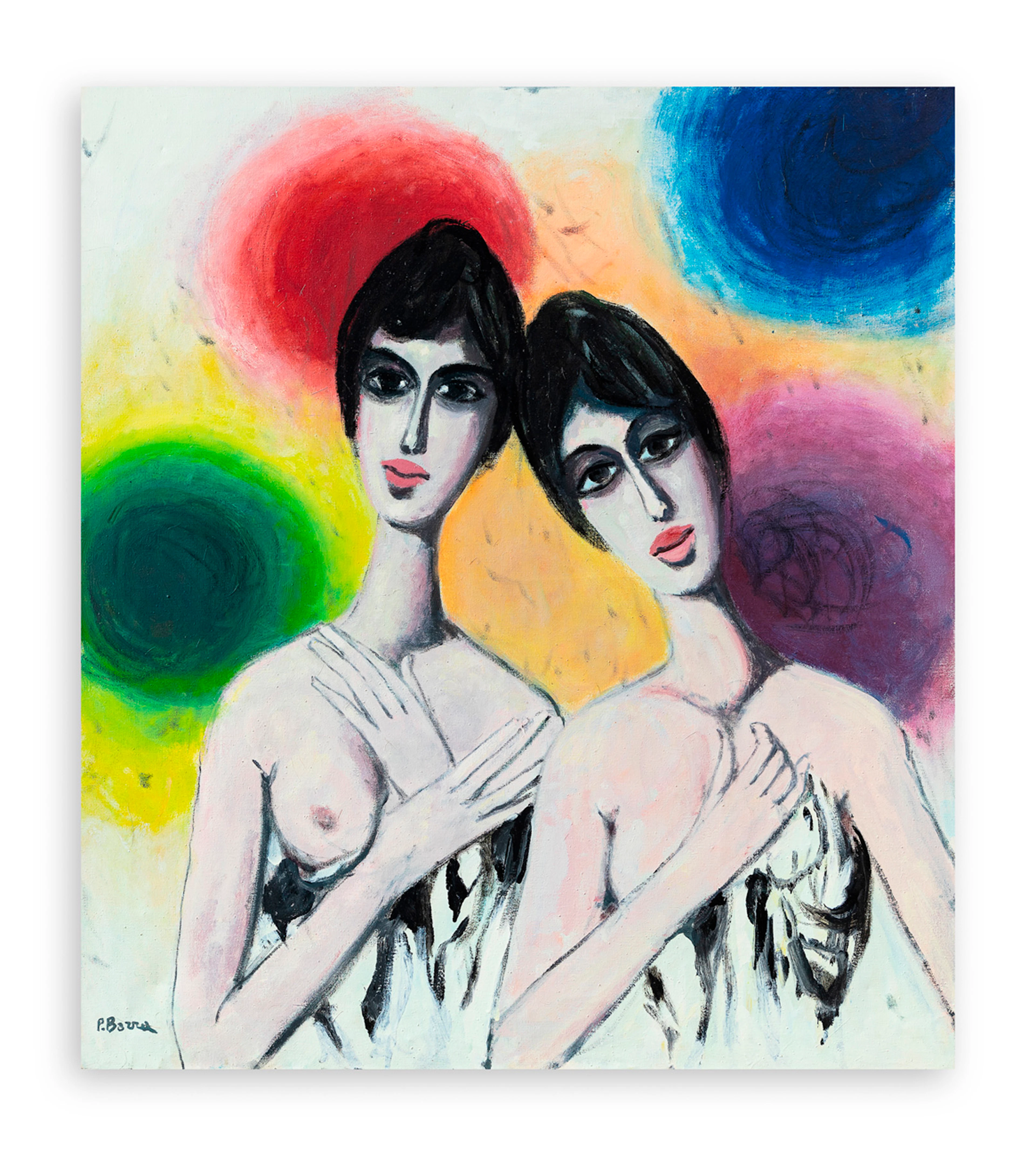 POMPEO BORRA (1898-1973) - Senza Titolo, 1963
