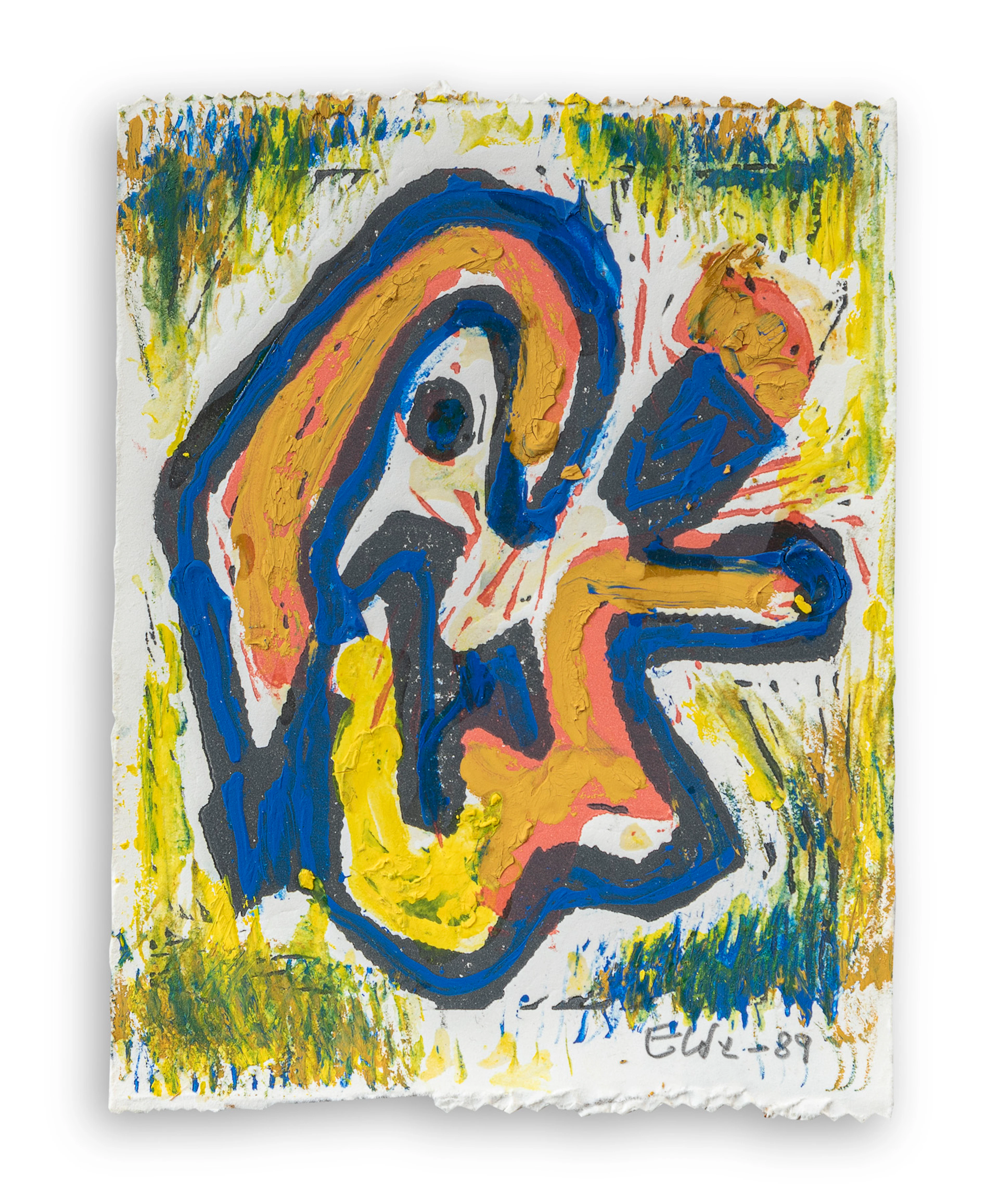 ANSGAR ELDE (1933-2000) - Senza Titolo, 1989