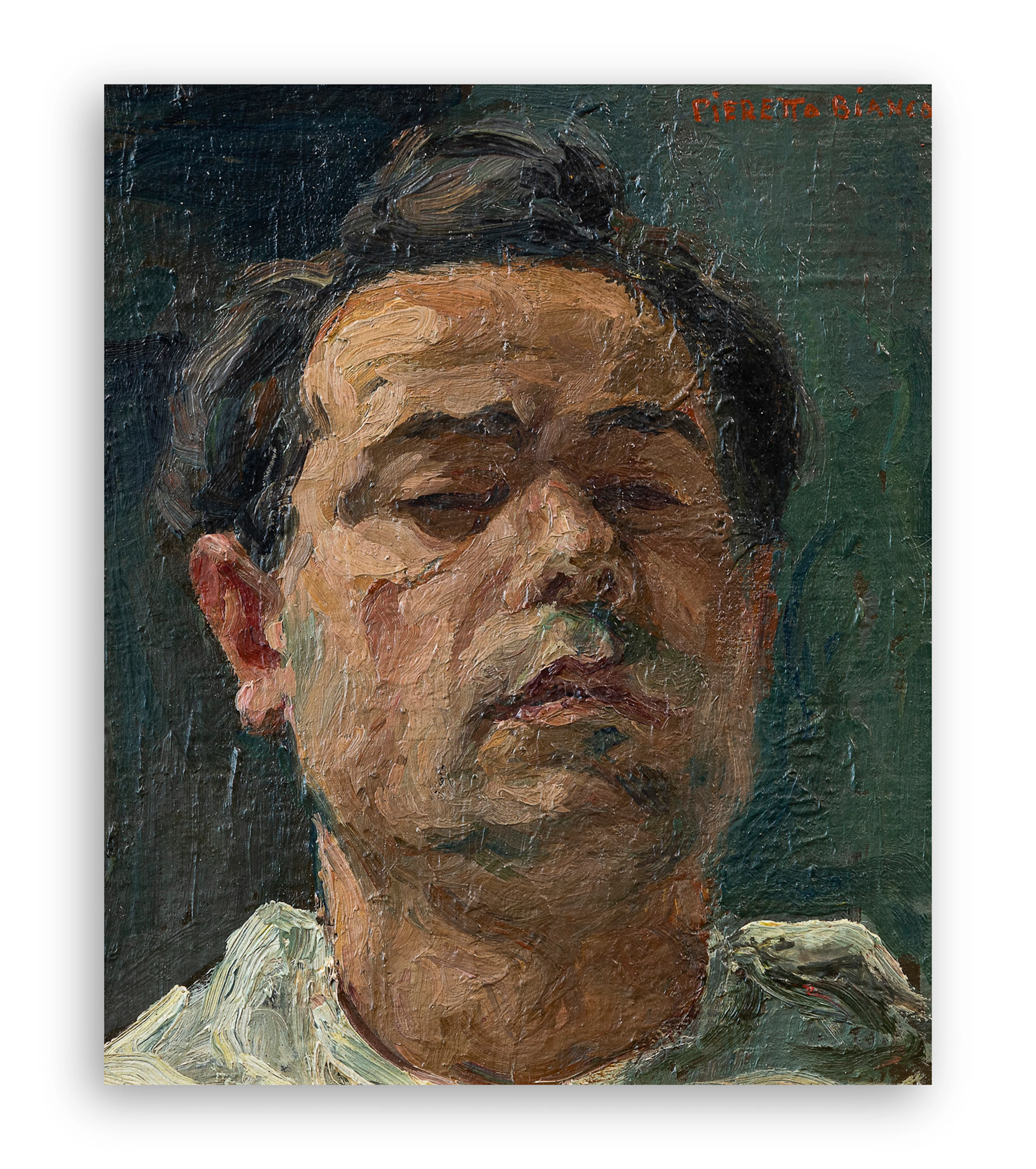 PIERETTO BIANCO (1875-1937) - Ritratto maschile