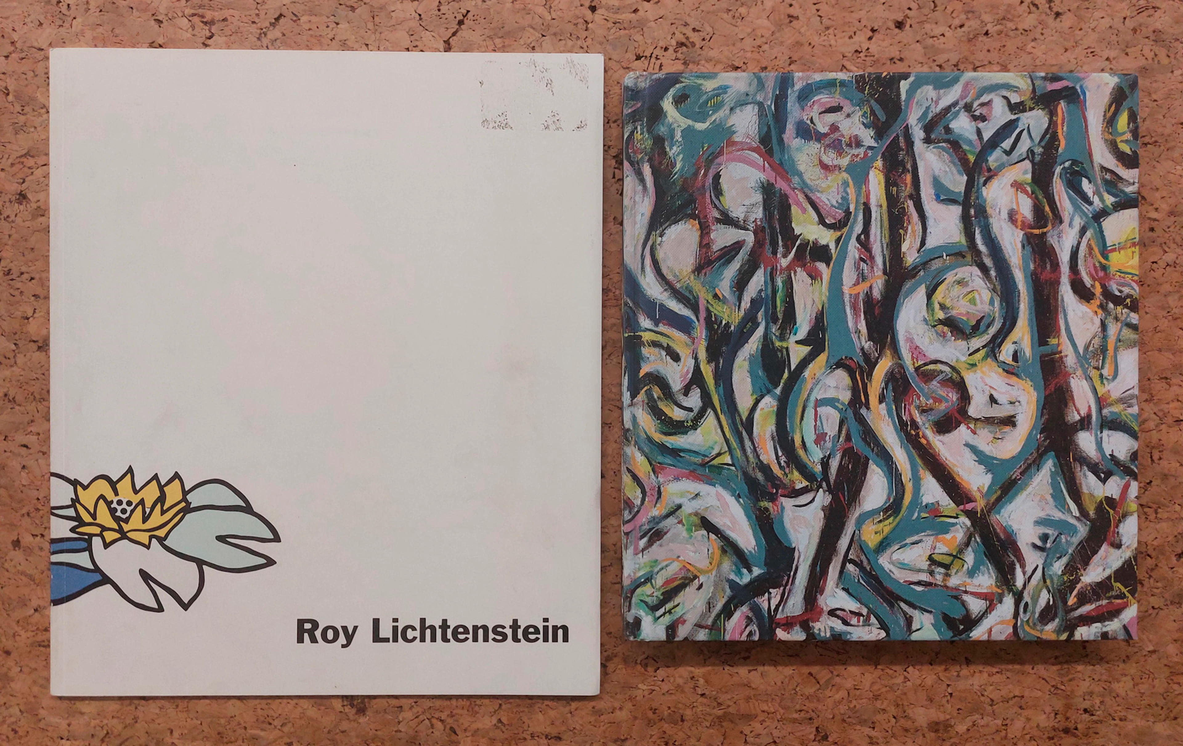 JACKSON POLLOCK E ROY LICHTENSTEIN- Lotto unico di 2 cataloghi