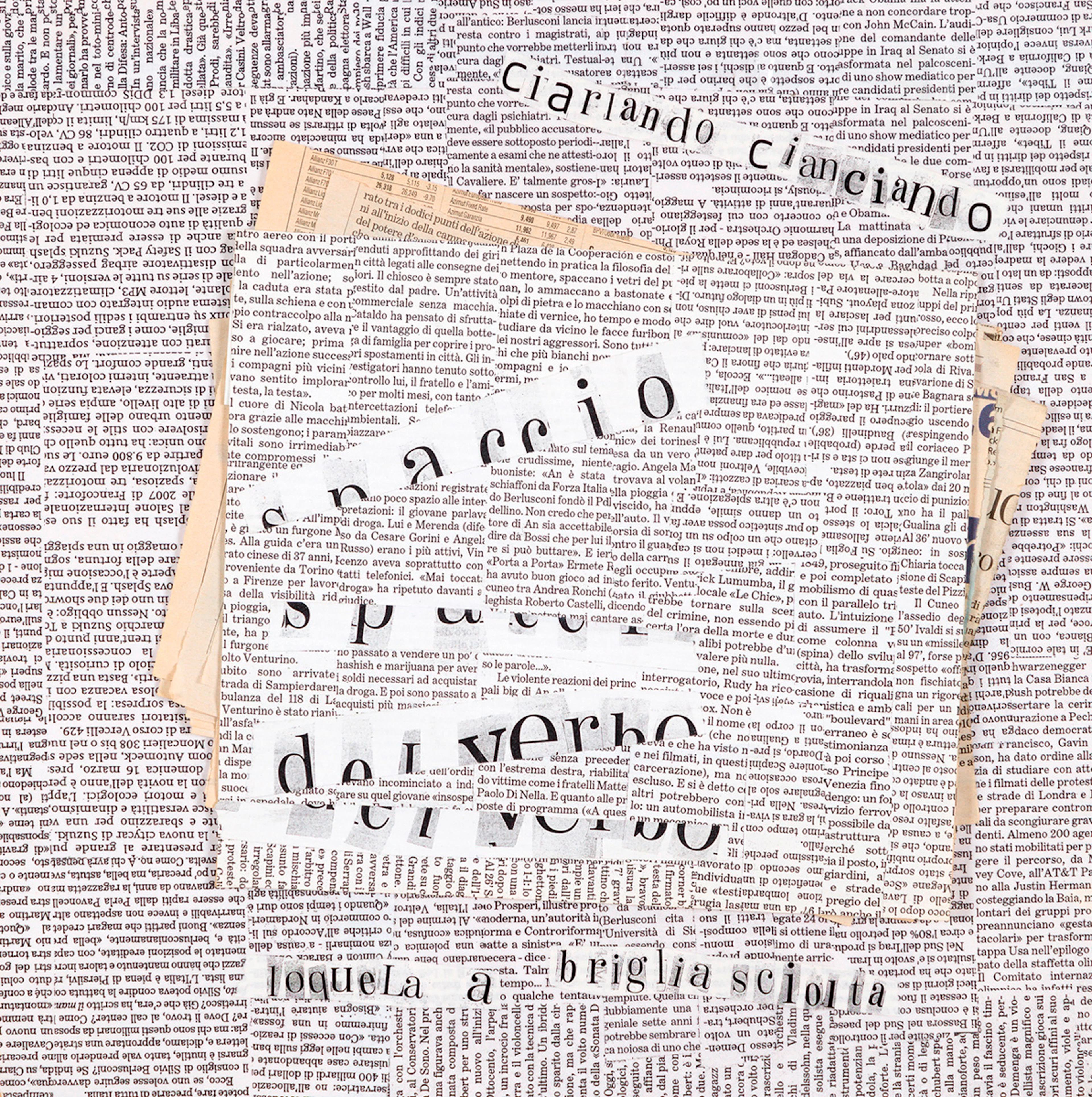 ARRIGO LORA-TOTINO (1928-2016) - Spaccio del verbo.., 2008