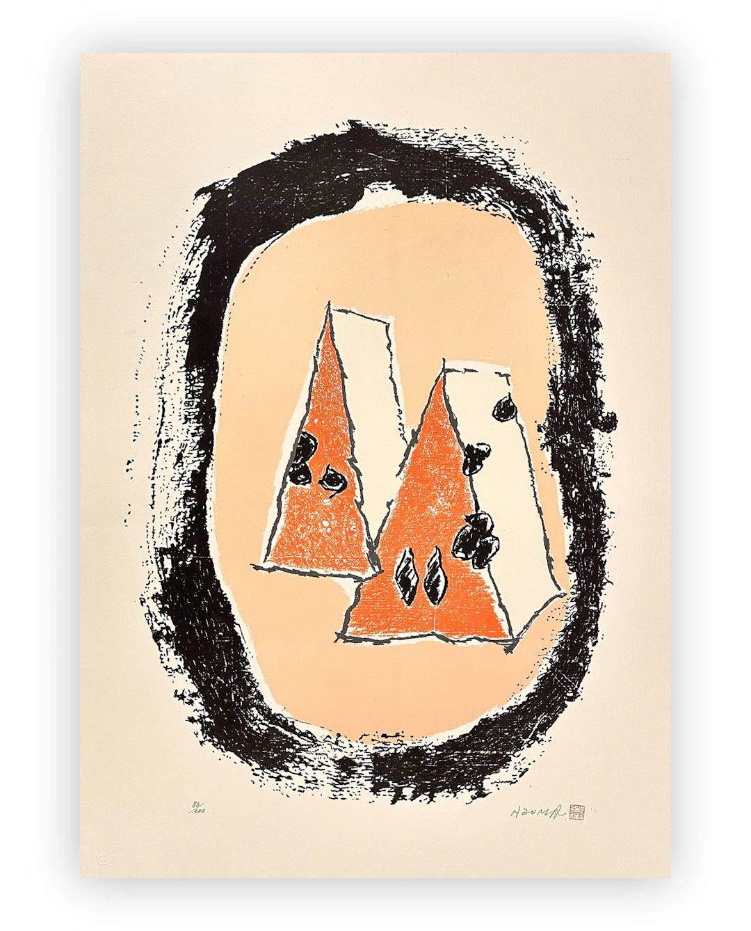 KENJIRO AZUMA (1926-2016) - Senza Titolo