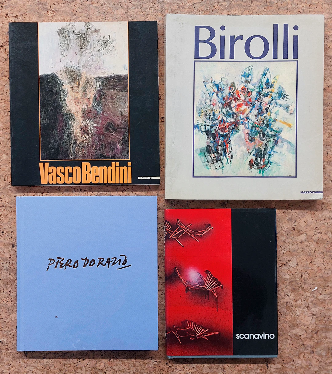 PITTURA ASTRATTA E INFORMALE (BIROLLI, BENDINI, SCANAVINO E DORAZIO)