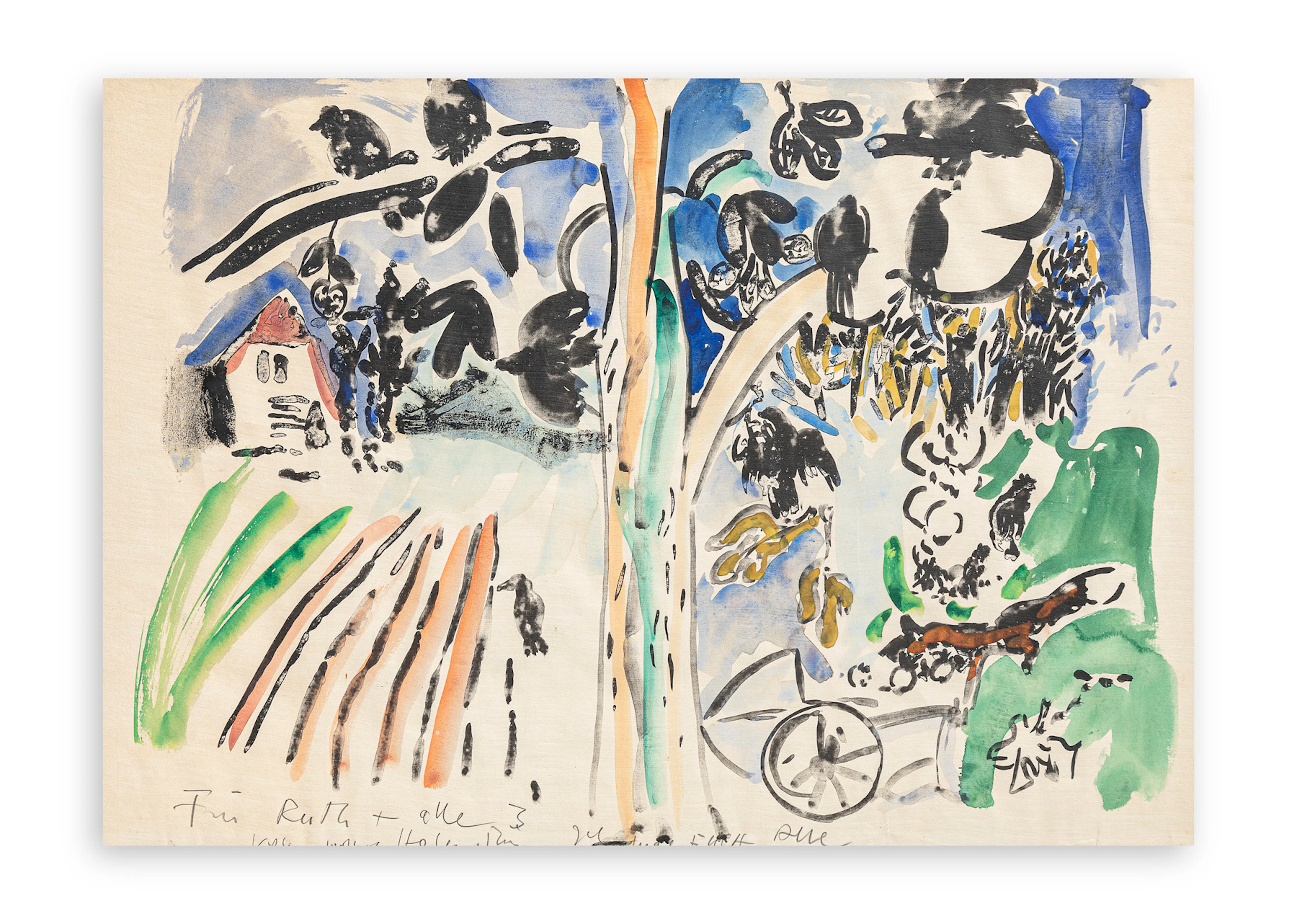 WERNER HOLENSTEIN (1932-1985) - Senza Titolo
