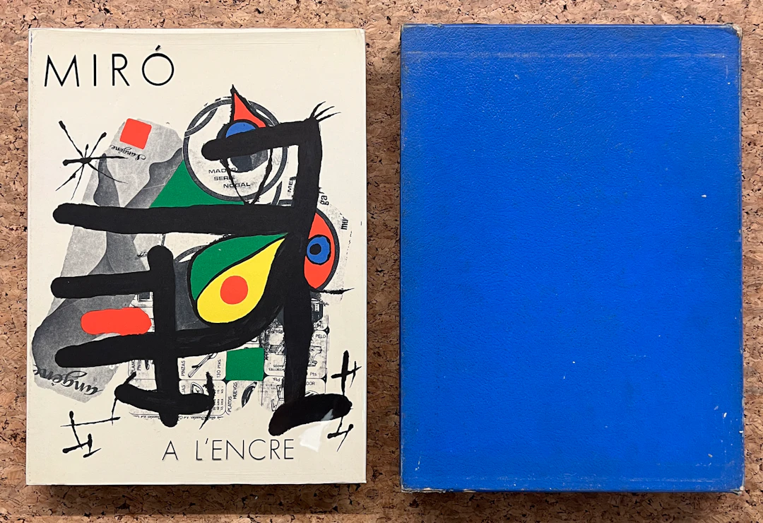 EDIZIONI D'ARTE (JOAN MIRÓ) - Miró a l'encre. Dessins, gravure sur