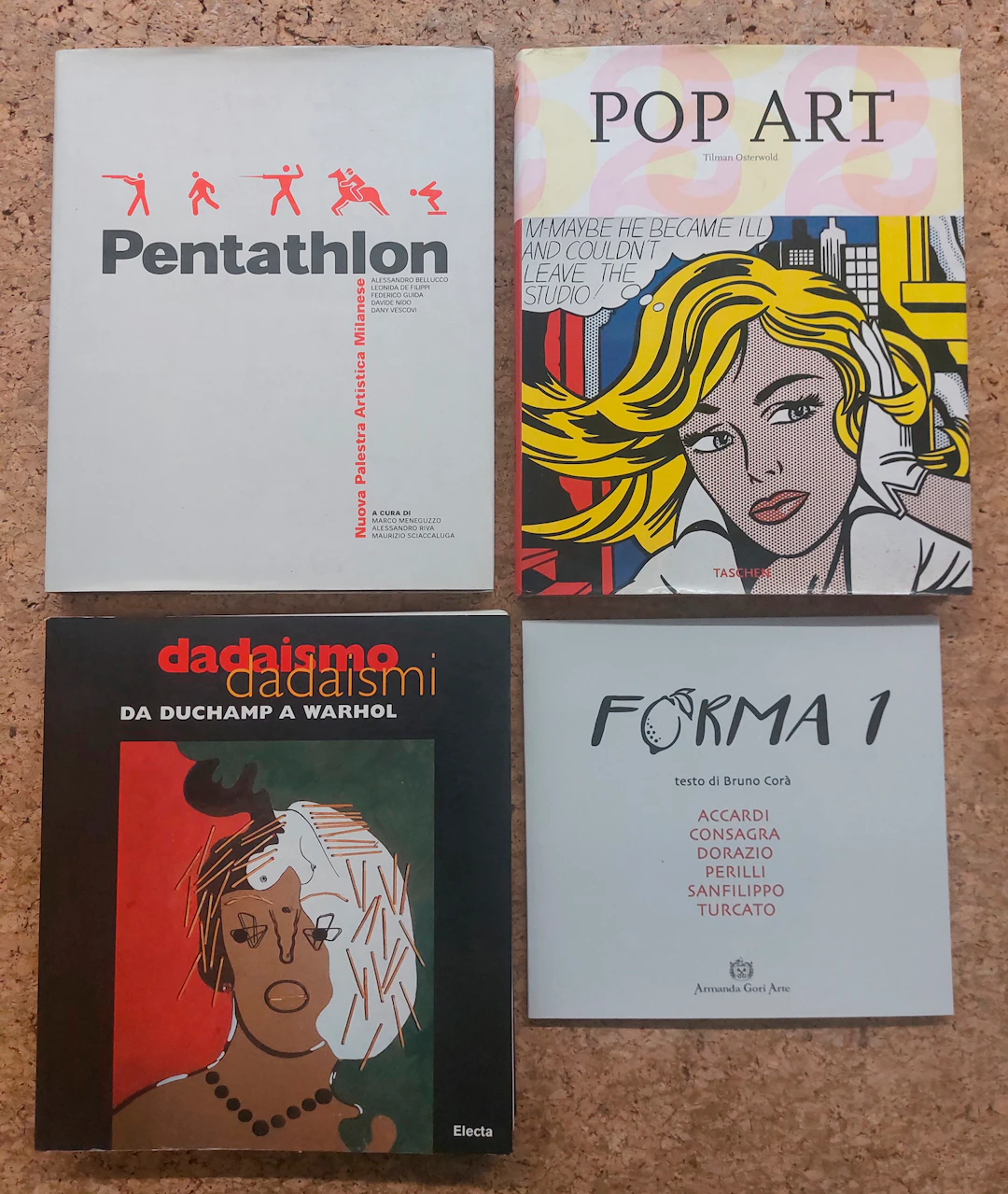 COLLETTIVE DI ARTE DEL DOPOGUERRA - Lotto unico di 4 cataloghi