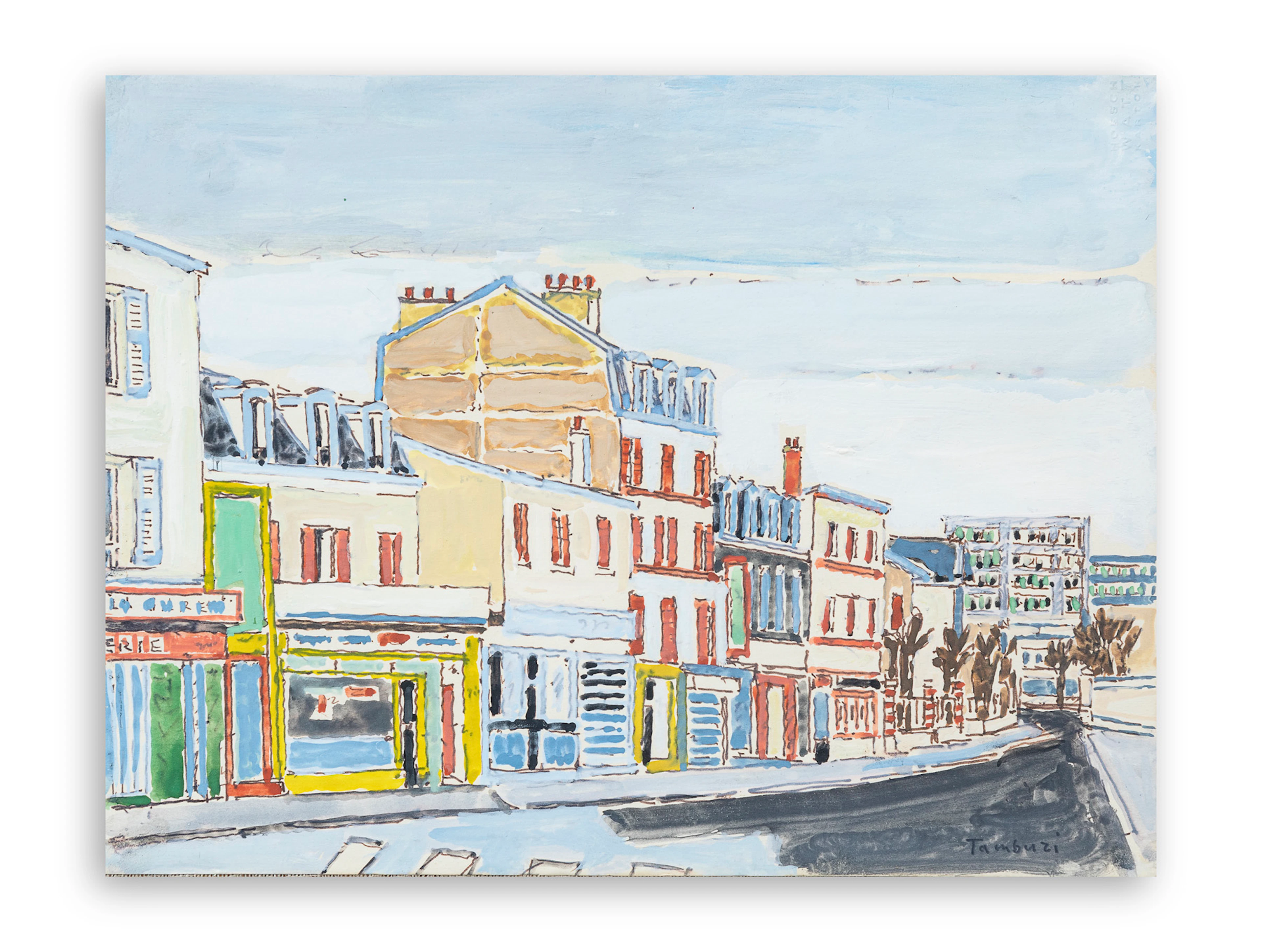 ORFEO TAMBURI (1910-1994) - Case di Parigi