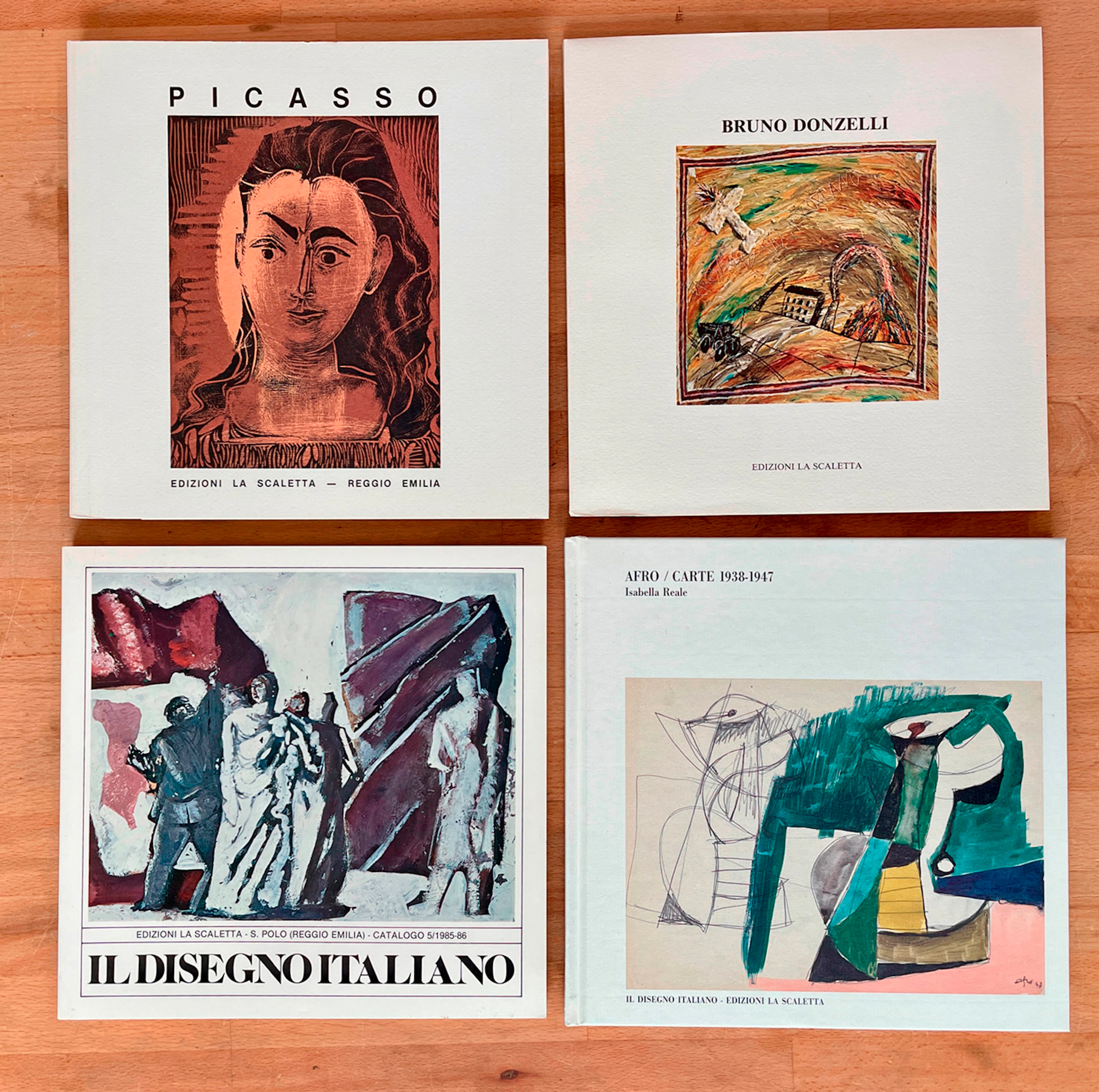 GALLERIA LA SCALETTA, REGGIO EMILIA (PICASSO, DONZELLI, AFRO, IL DISEGNO