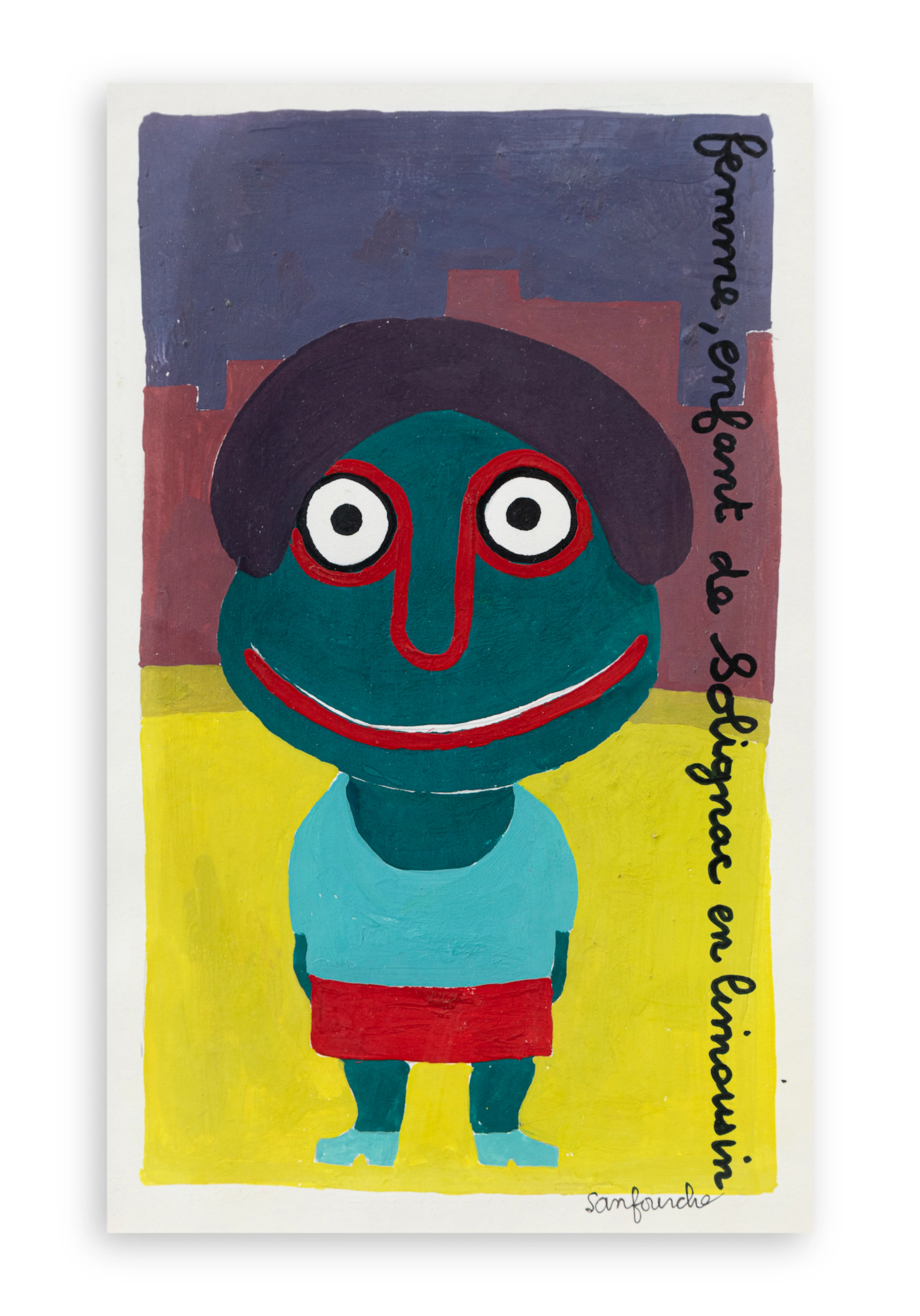 JEAN-JOSEPH SANFOURCHE (1929-2010) - Senza Titolo