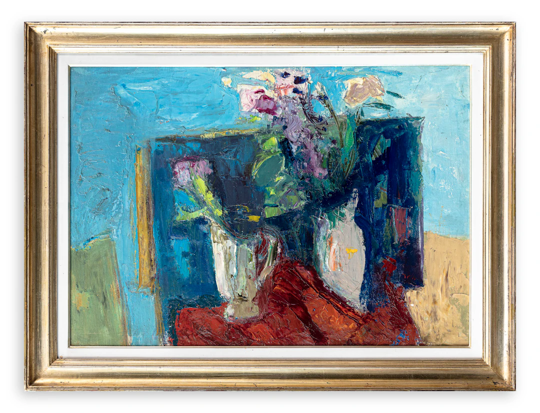 GINO MORO (1901-1977) - Composizione di vasi, 1969