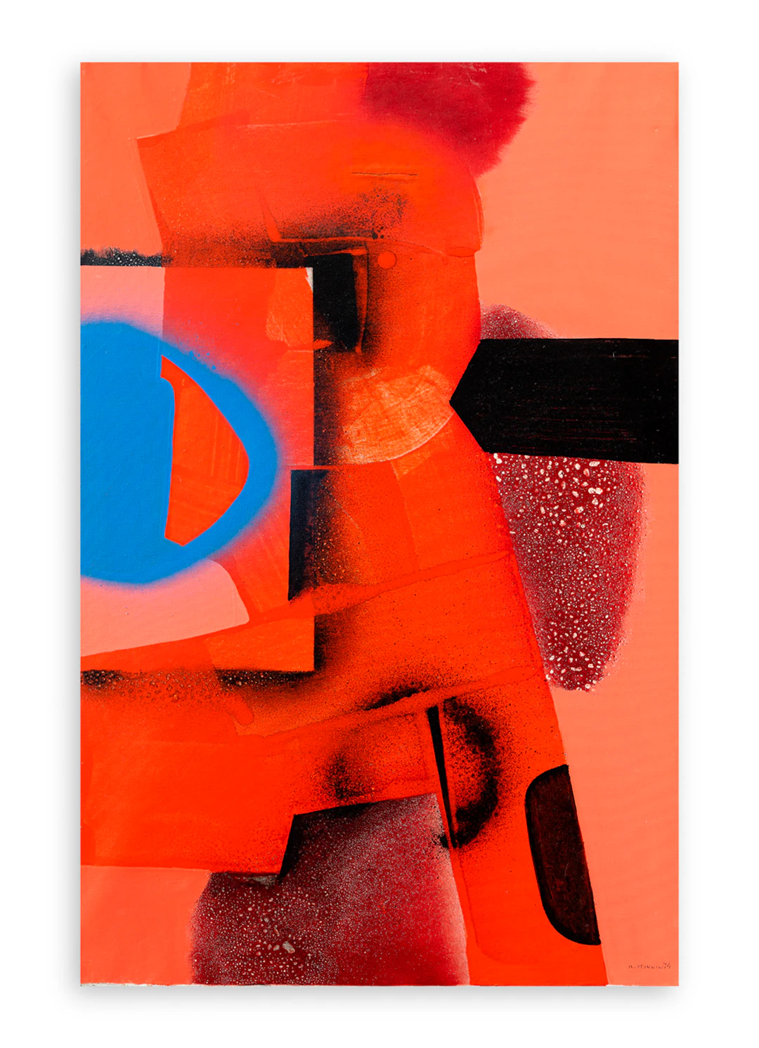 ALVARO MONNINI (1922-1987) - Incontro, 1974