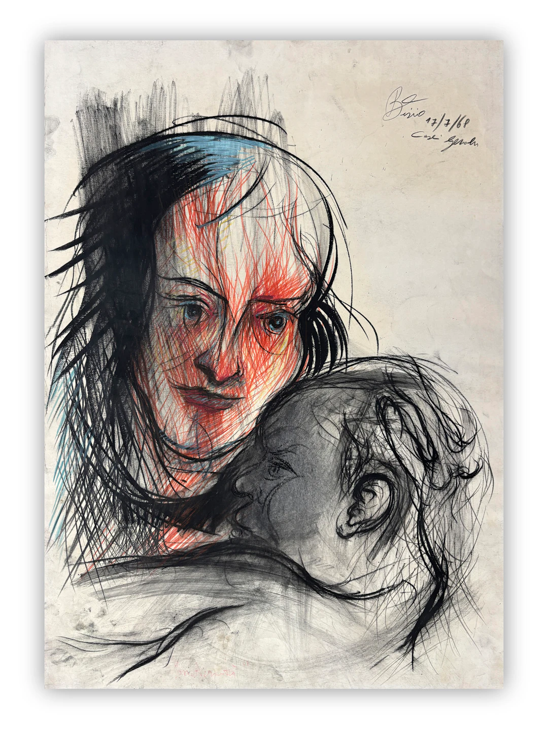 PIETRO BISIO (1932) - Senza Titolo, 1968