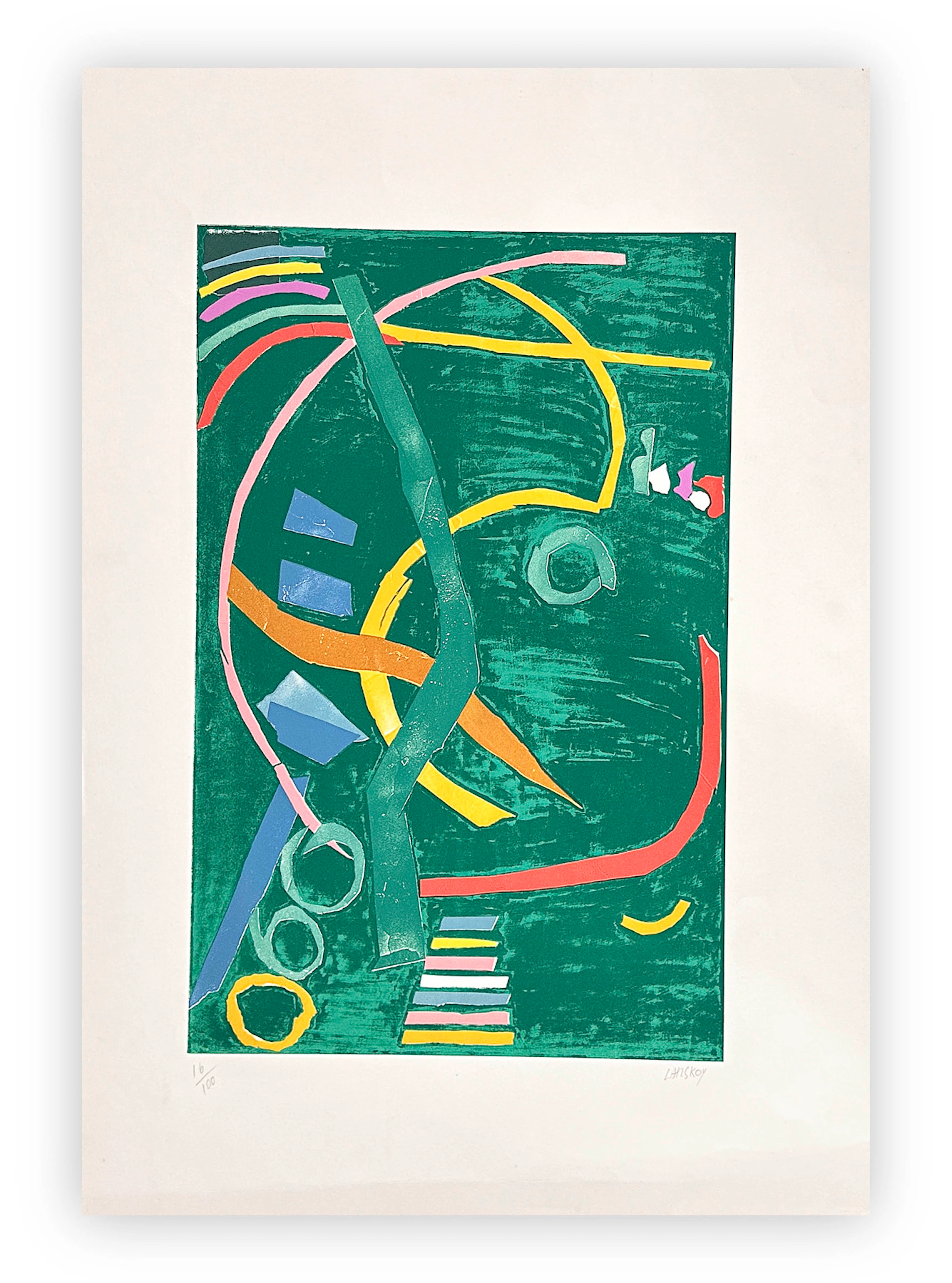 ANDRÉ LANSKOY (1902-1976) - Senza Titolo, 1974