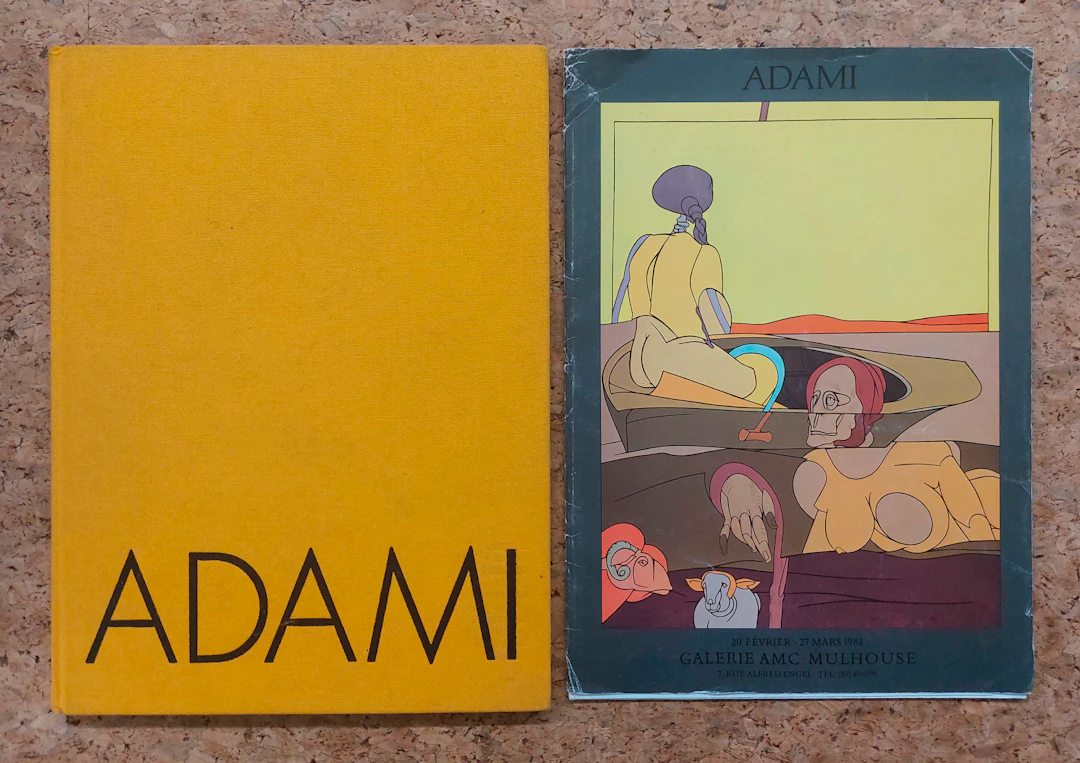 VALERIO ADAMI - Adami. Oeuvres de 1969 a 1984, 1991