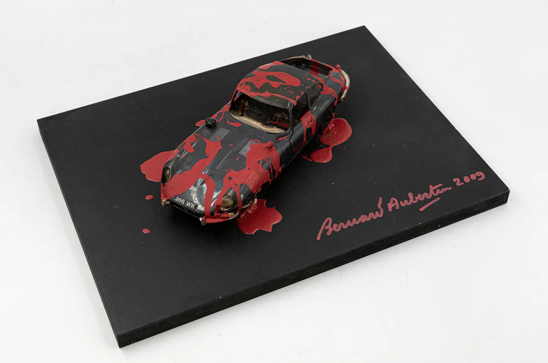 BERNARD AUBERTIN (1934-2015) -Voiture brulée, 2009