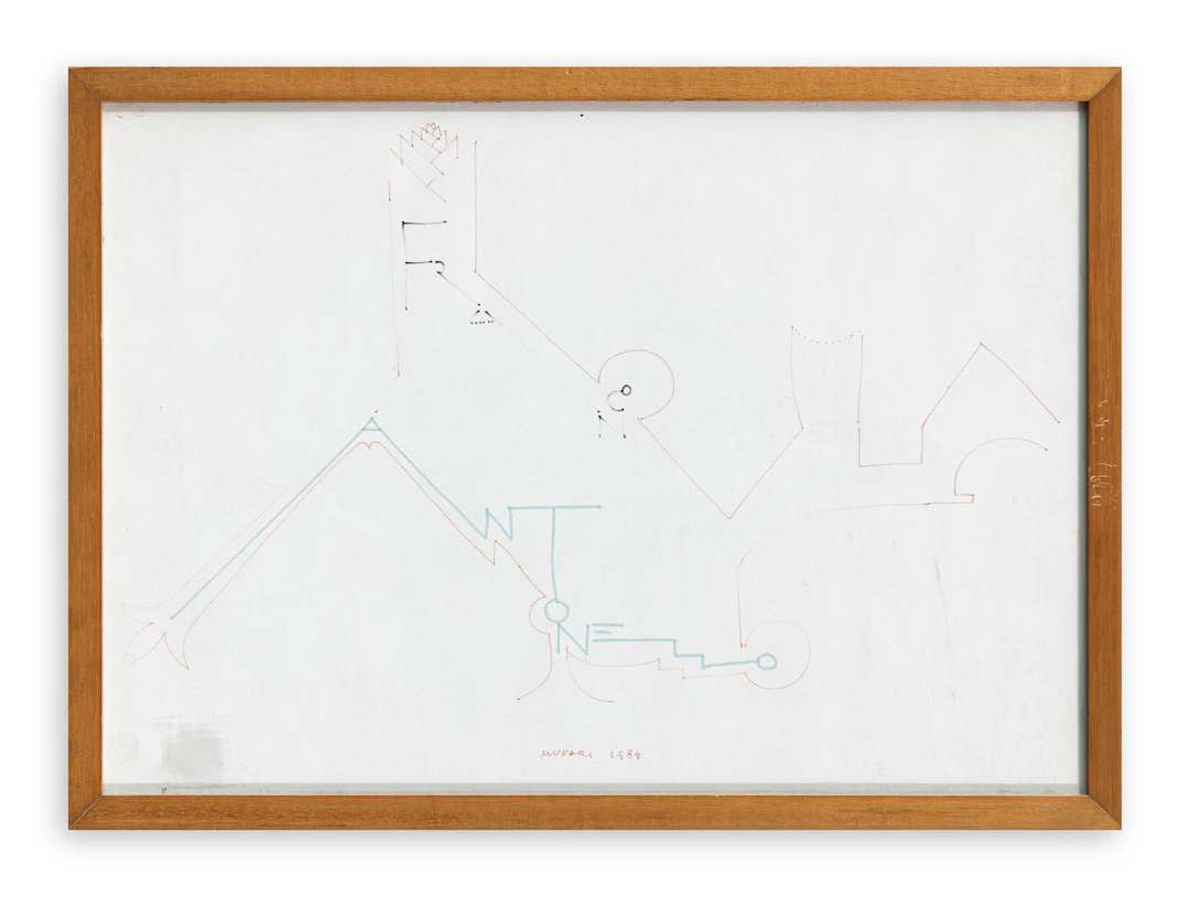 BRUNO MUNARI (1907-1998) - Senza Titolo, 1984