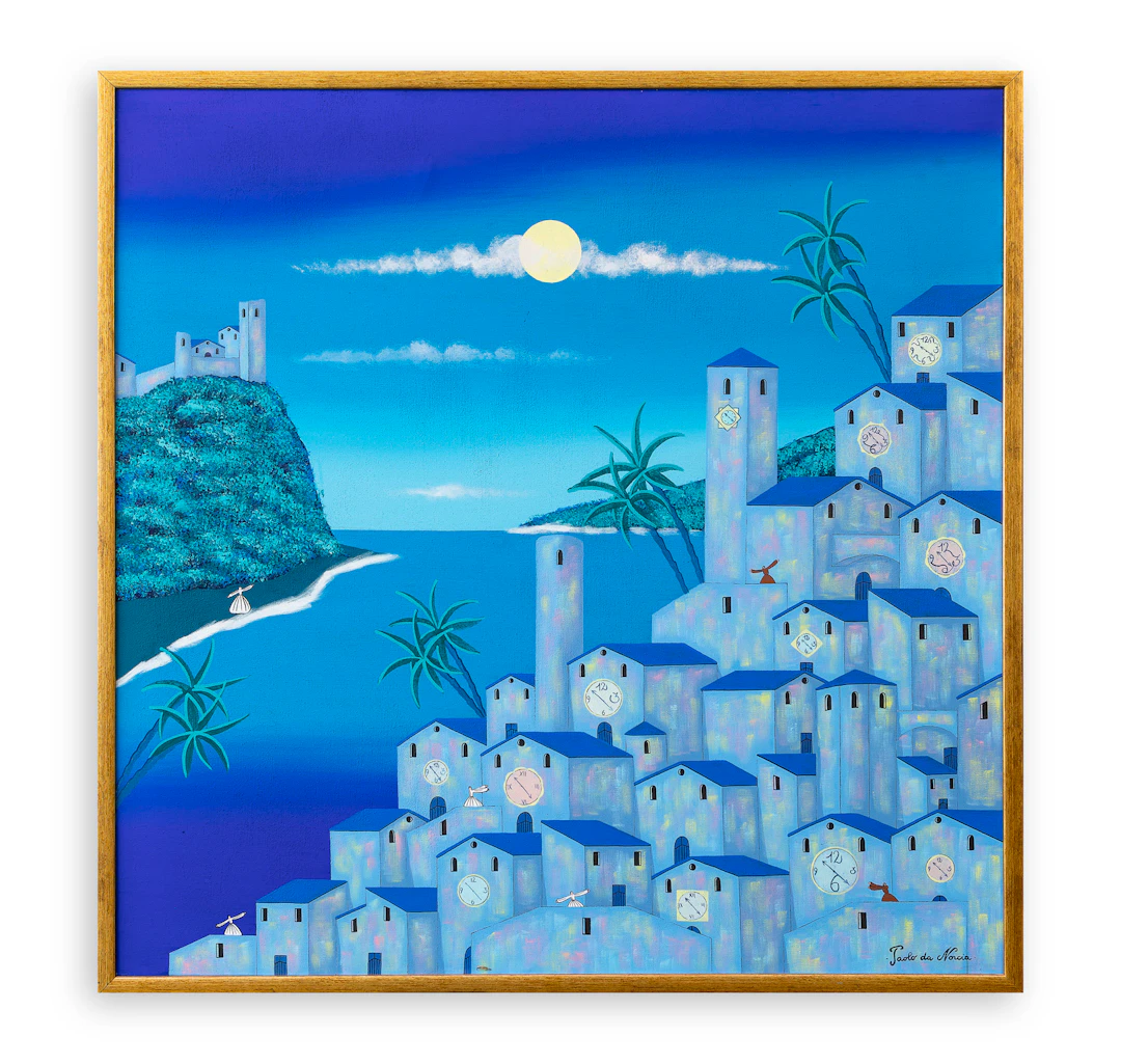 PAOLO DA NORCIA (1953) - La città degli orologi, 2000