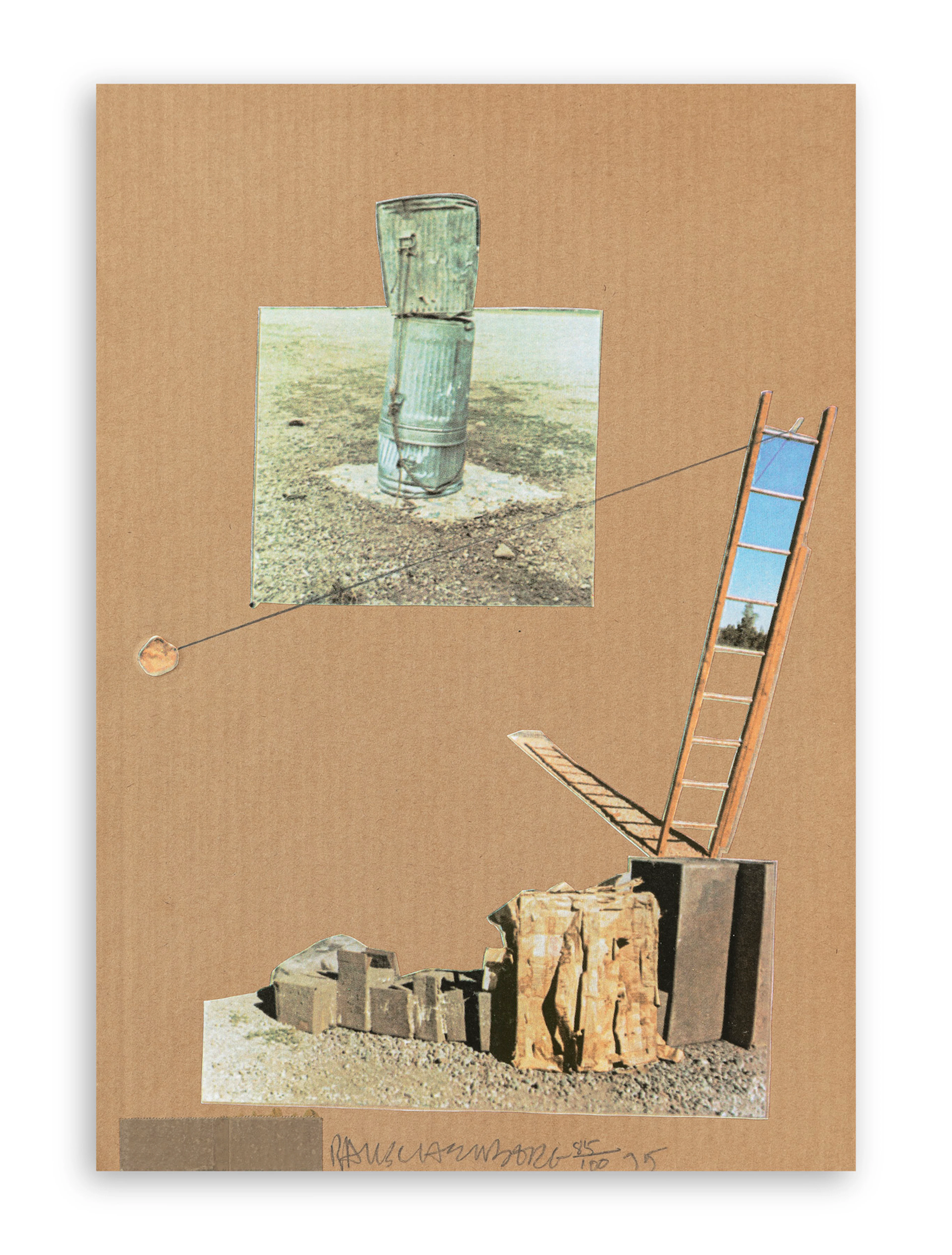 ROBERT RAUSCHENBERG (1925-2008) - Composition (from The Man Ray Portfolio)