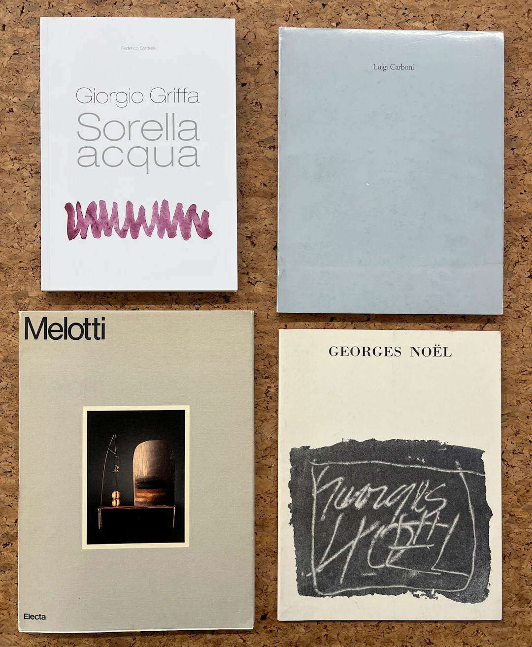 FAUSTO MELOTTI, GIORGIO GRIFFA, GEORGES NOËL E LUIGI CARBONI - Lotto