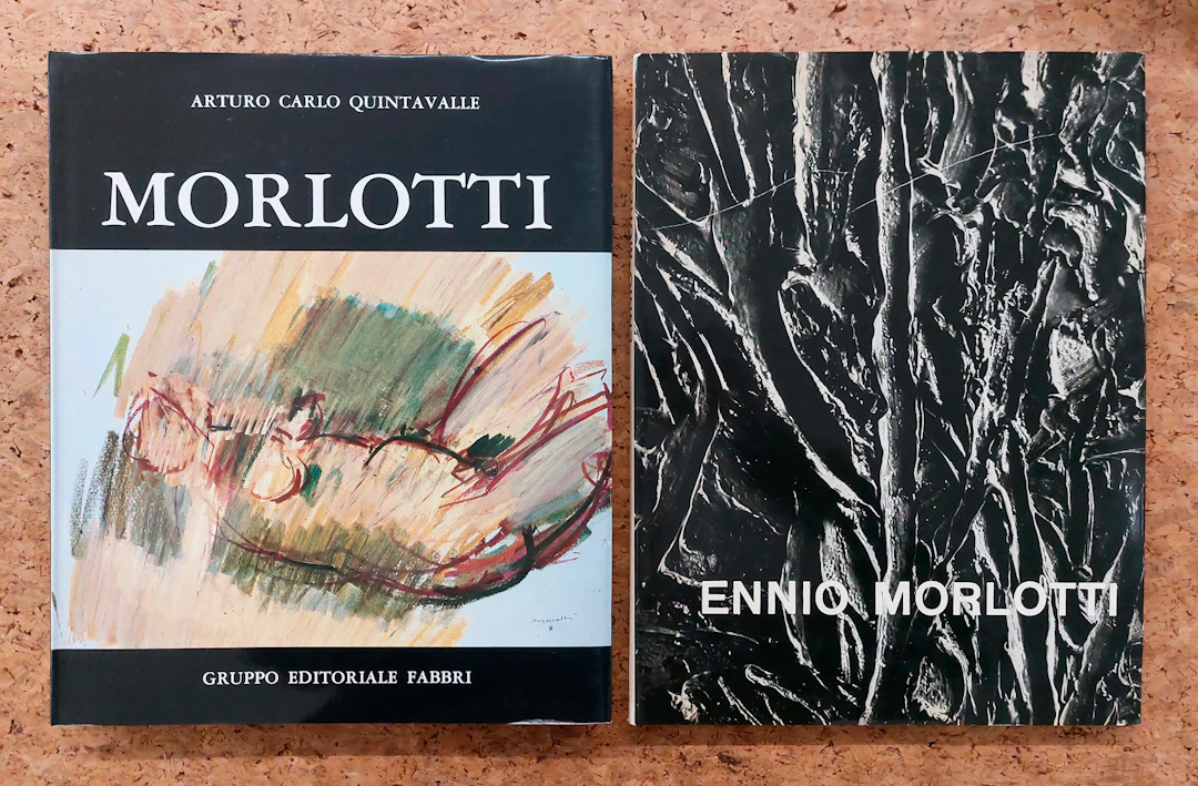 ENNIO MORLOTTI - Lotto unico di 2 cataloghi
