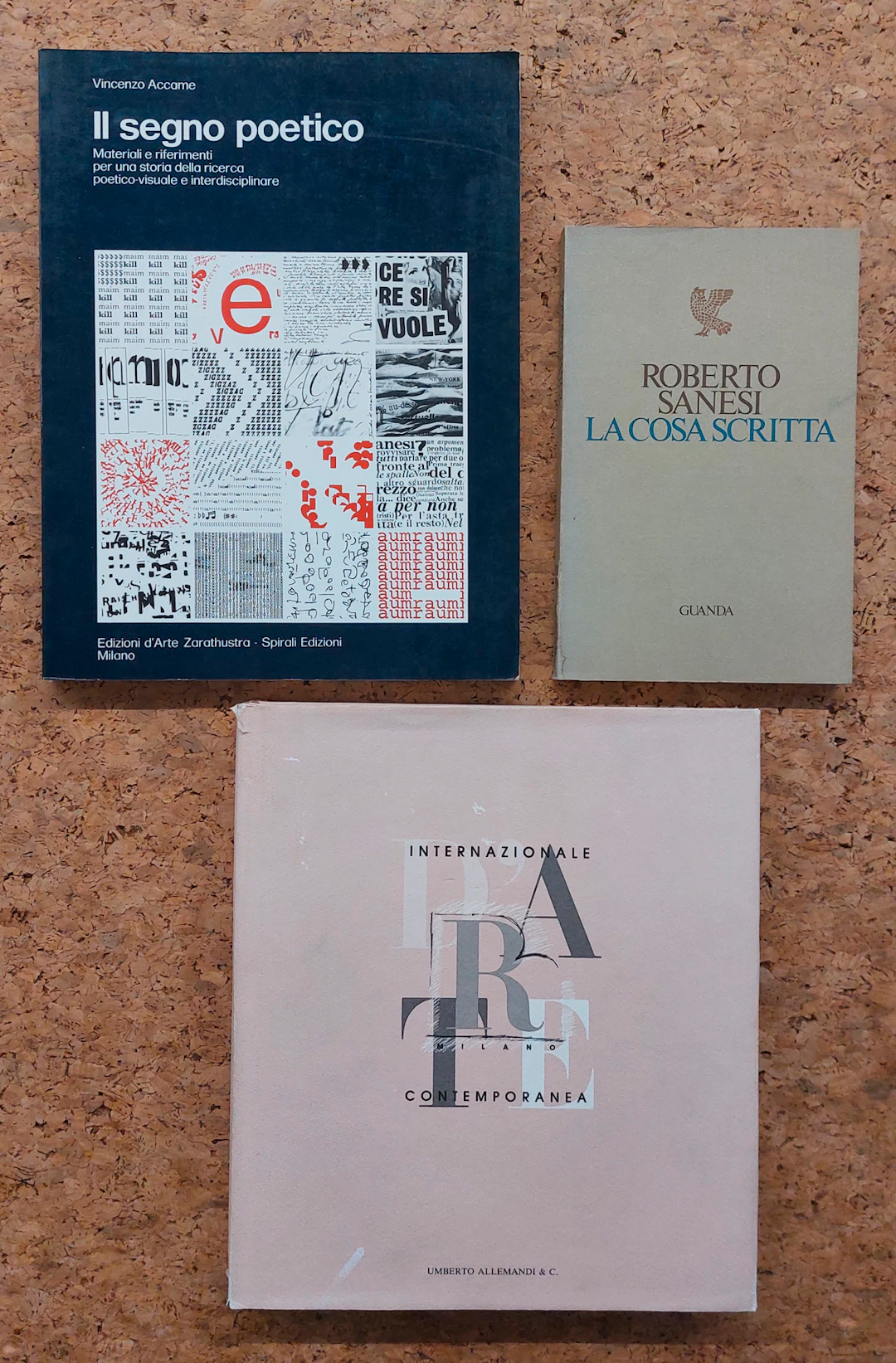 POESIA E POESIA VISIVA - Lotto unico di 3 cataloghi