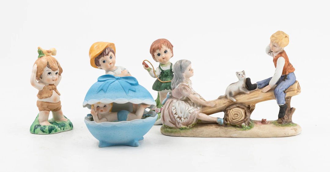 MANIFATTURA CAPODIMONTE DEL XX SECOLO - Lotto unico composto da: