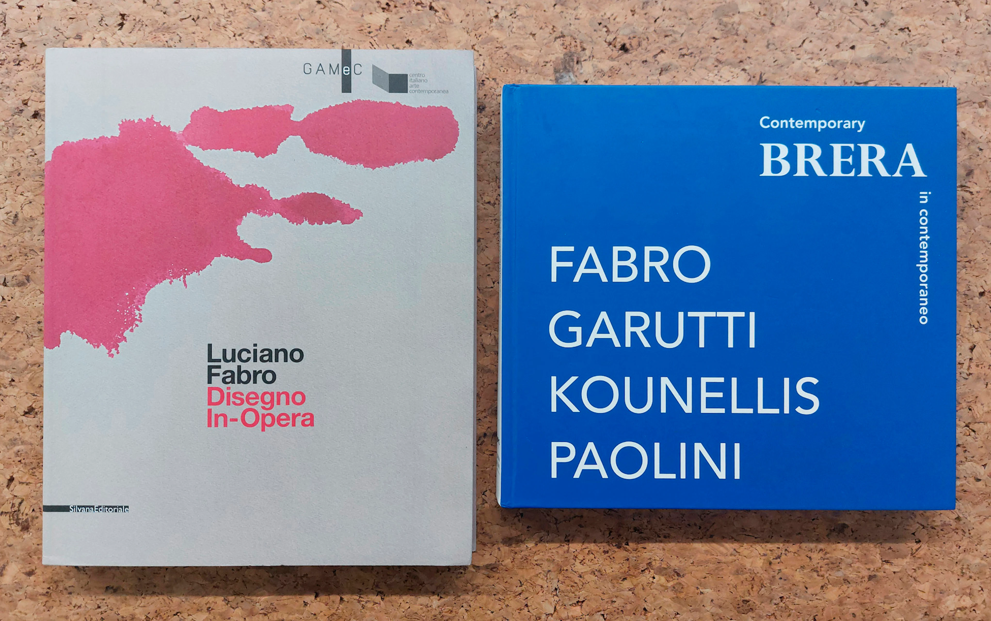 ARTE POVERA (LUCIANO FABRO) - Lotto unico di 2 cataloghi