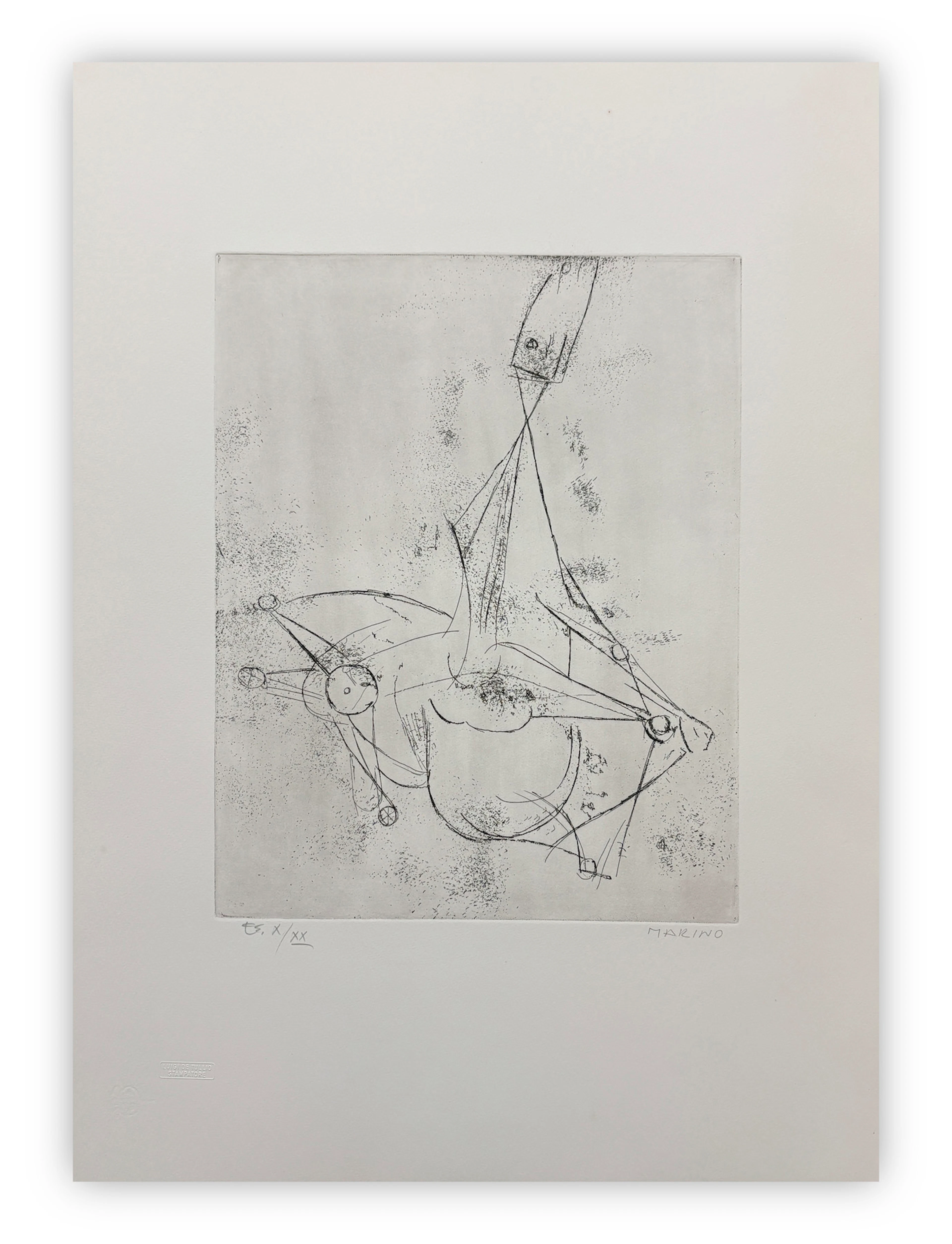 MARINO MARINI (1901-1980) - Immaginazione, 1970