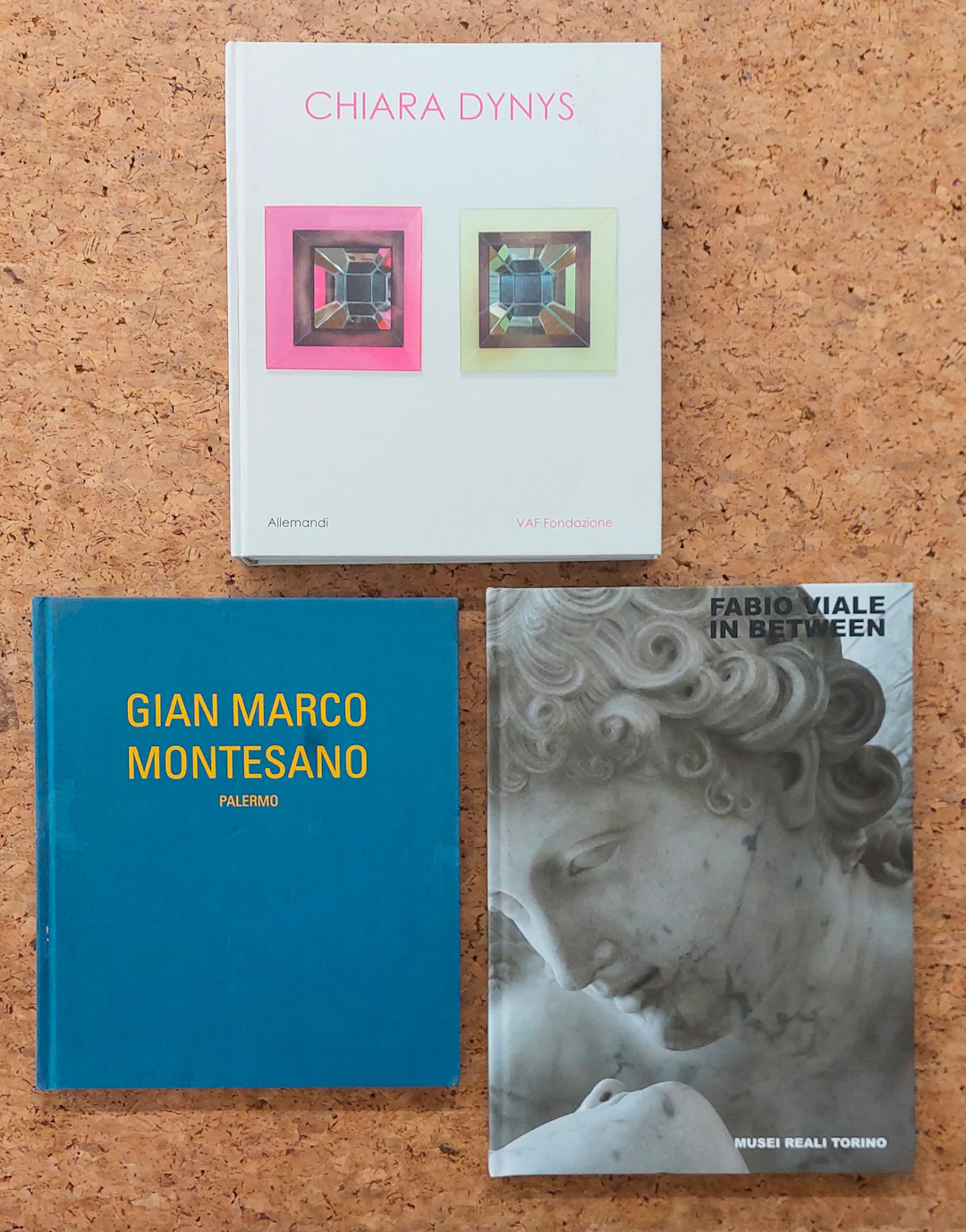 ARTE CONTEMPORANEA (DYNYS, MONTESANO E VIALE) - Lotto unico di 3 cataloghi