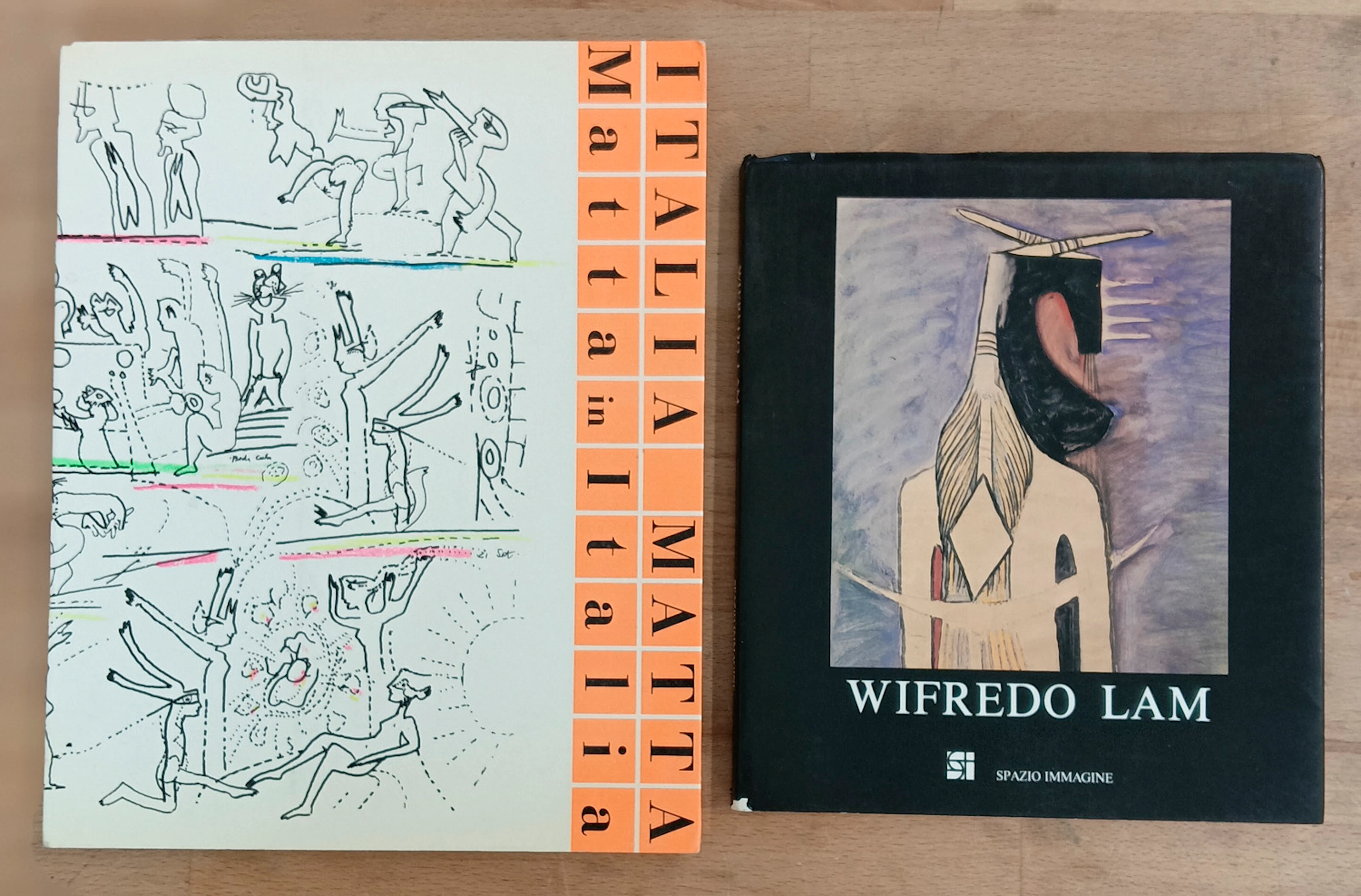 ROBERTO SEBASTIAN MATTA E WIFREDO LAM - Lotto unico di 2 cataloghi: