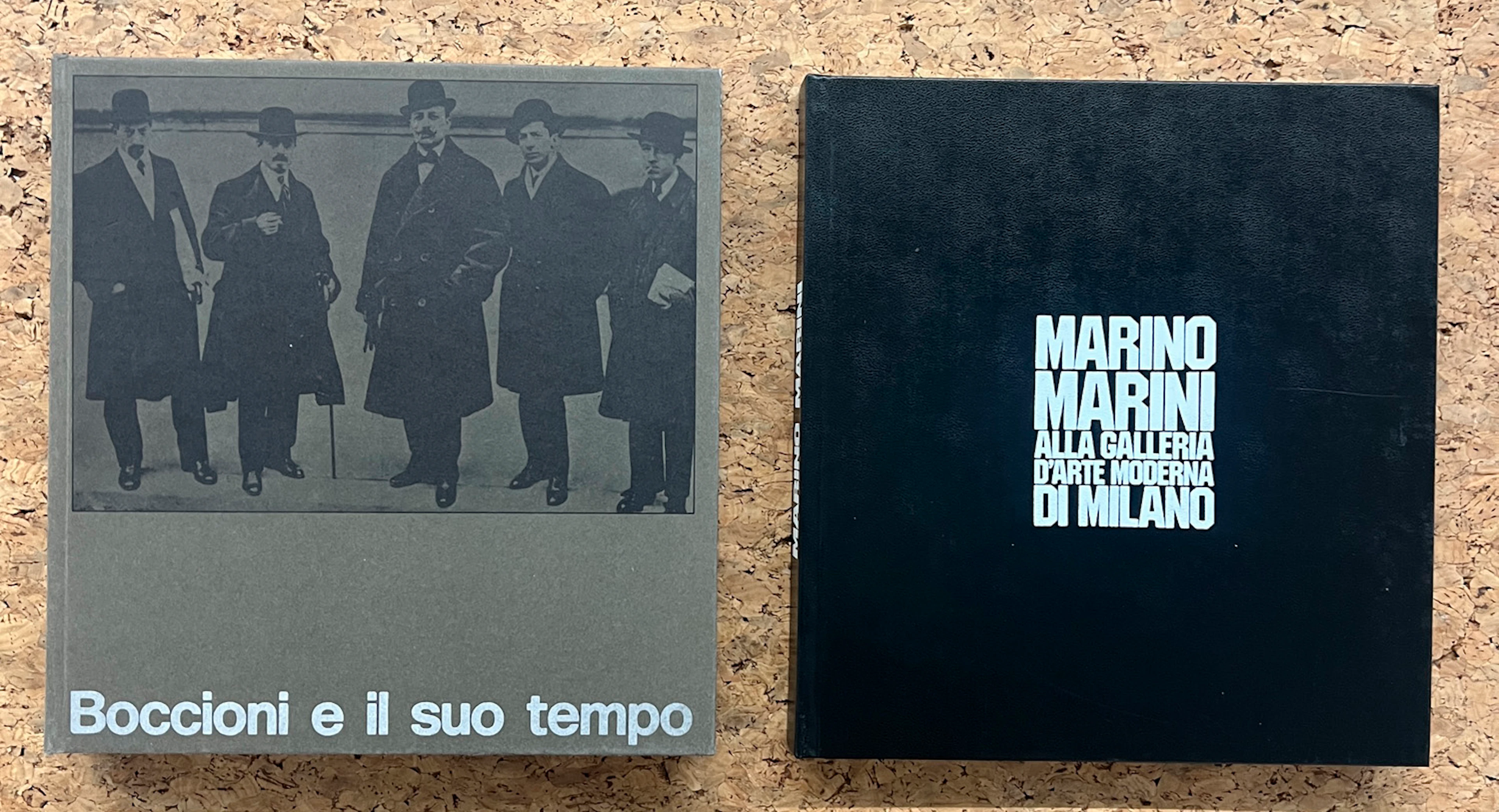 UMBERTO BOCCIONI E MARINO MARINI - Lotto unico di 2 cataloghi