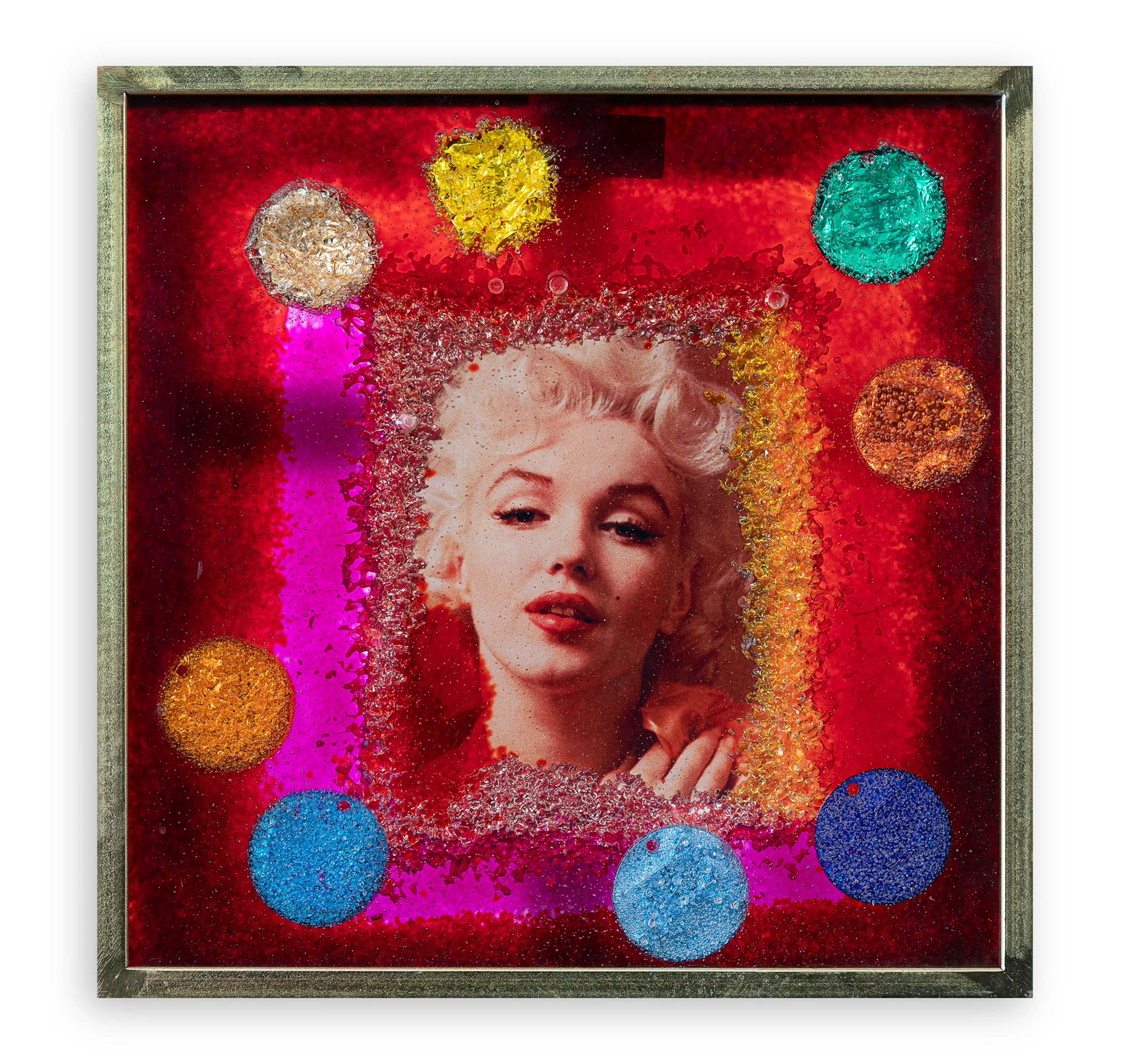 OMAR RONDA (1947) - Marilyn Iron Frozen, 2005