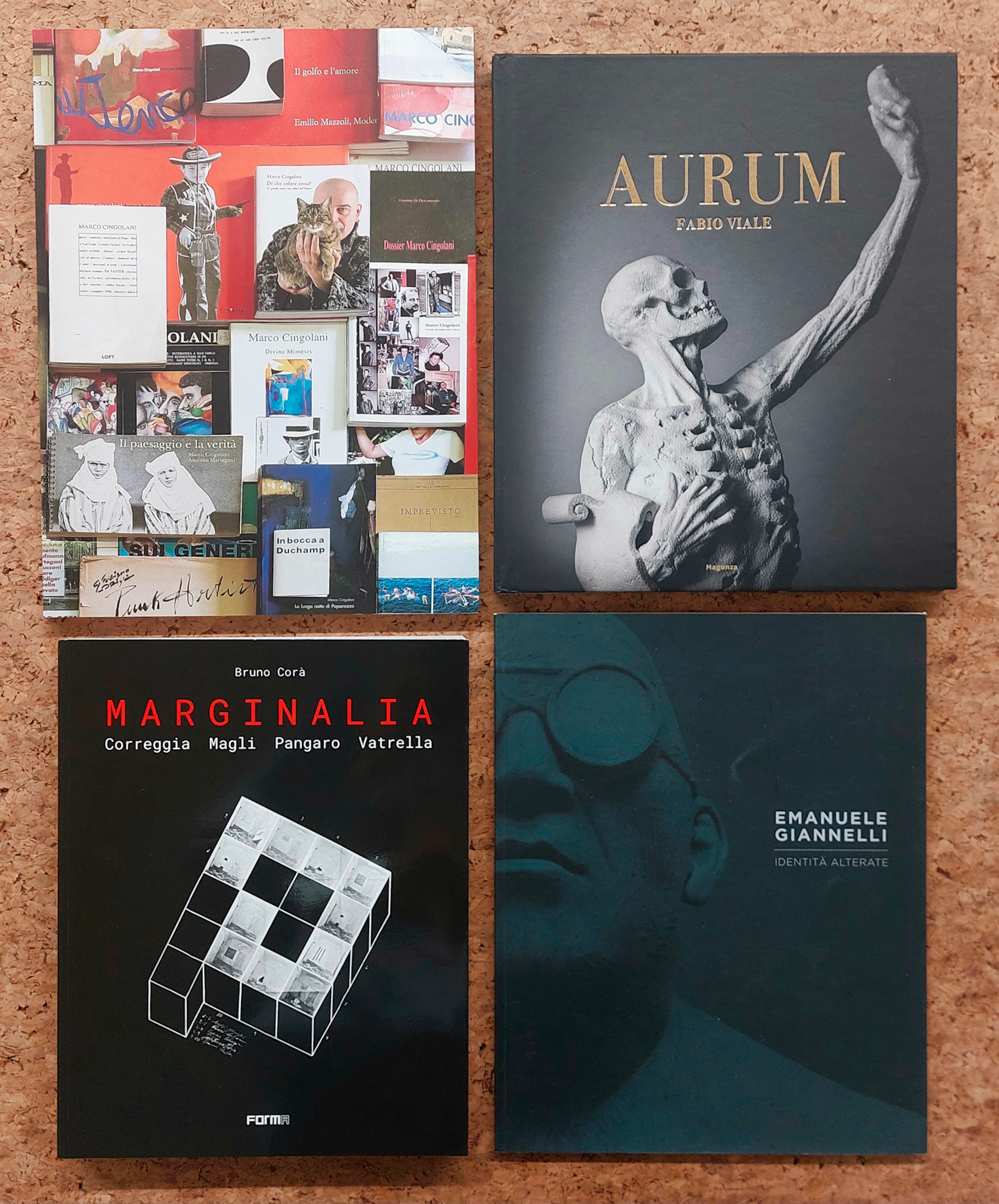 ARTE CONTEMPORANEA - Lotto unico di 4 cataloghi