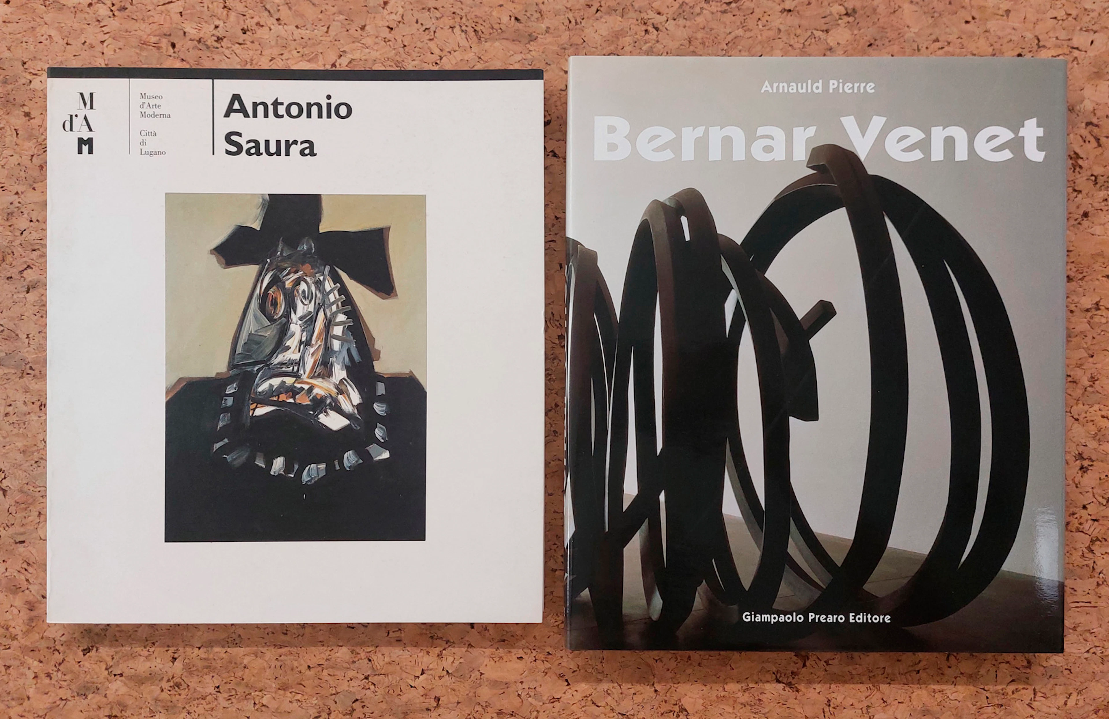 ANTONIO SAURA E BERNARD VENET - Lotto unico di 2 cataloghi