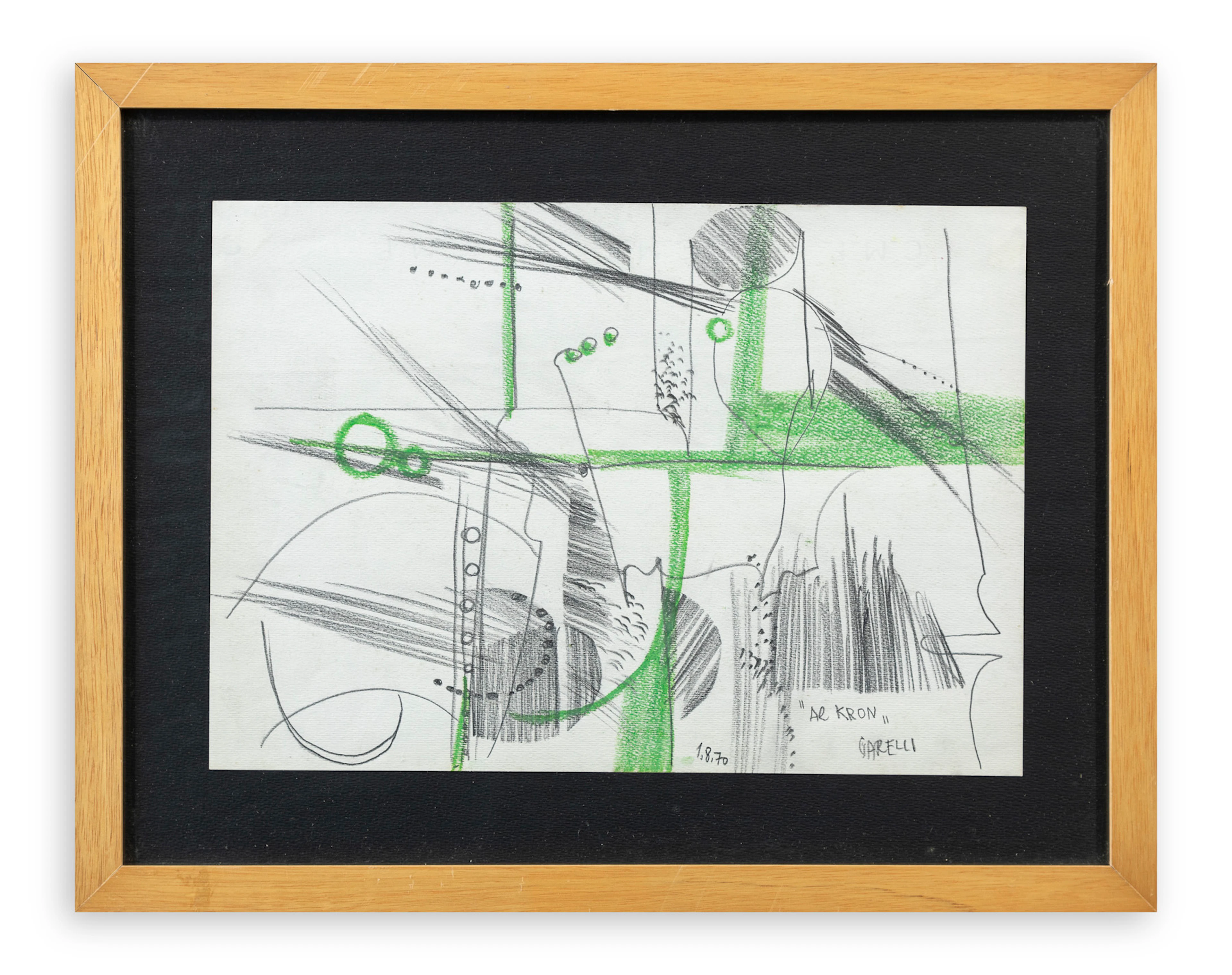 FRANCO GARELLI (1909-1973) - Al Kron, 1970