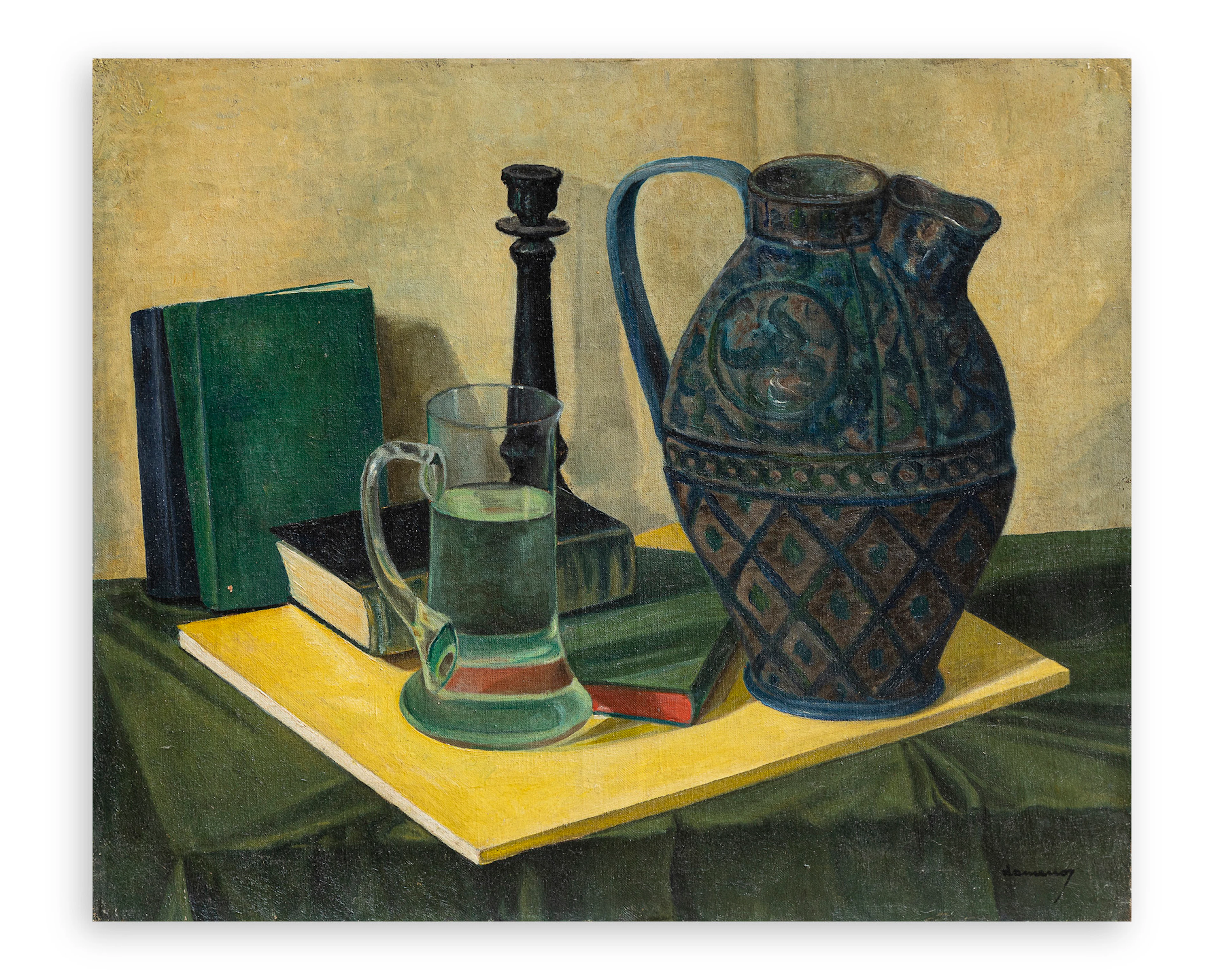 AUTORE INDECIFRATO - Senza Titolo (Natura morta), 1934