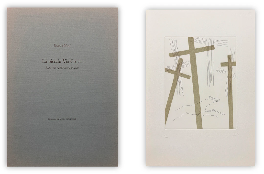 FAUSTO MELOTTI (1901-1986) - La piccola Via Crucis. Dieci poesie e