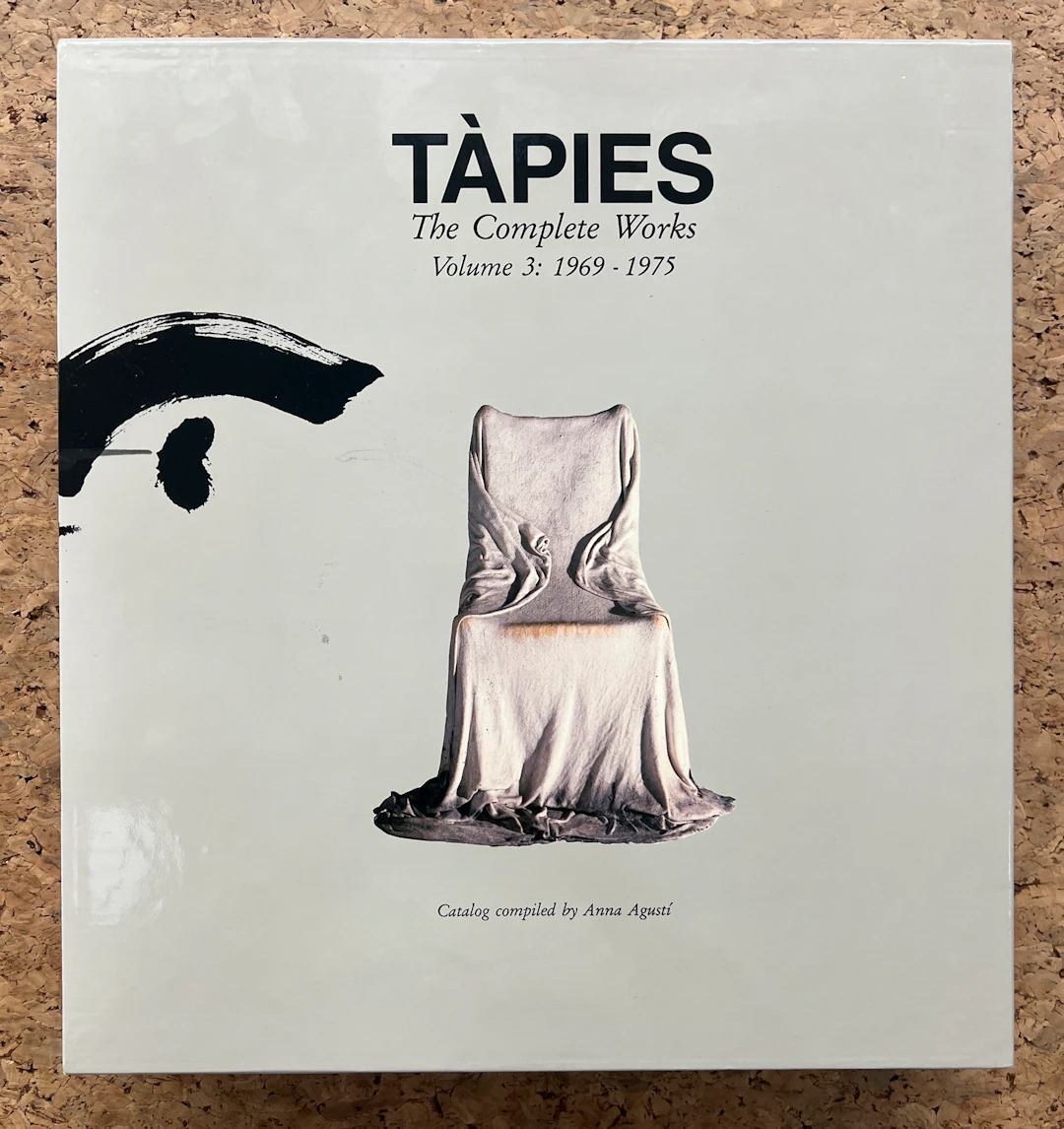 ANTONI TÀPIES - Tàpies. Catalogue raisonné. Volume 3. 1969-1975, 1992