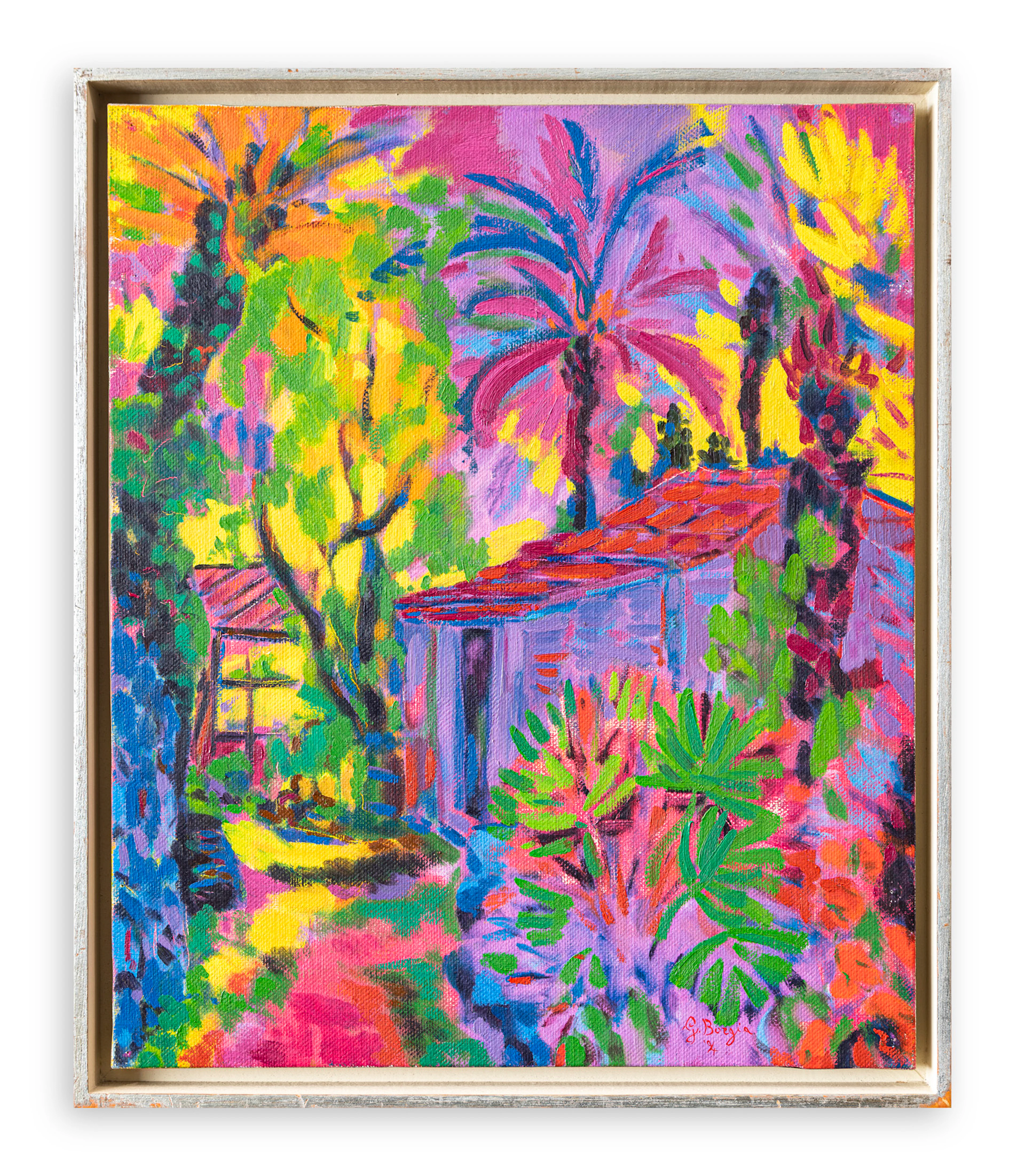 GIANCARLO BORGIA (1958-2002) - Rudere a Bordighera, 1994