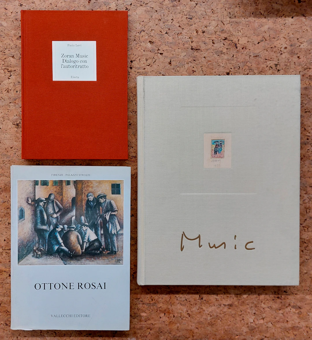 ANTON ZORAN MUSIC E OTTONE ROSAI - Lotto unico di 3 cataloghi