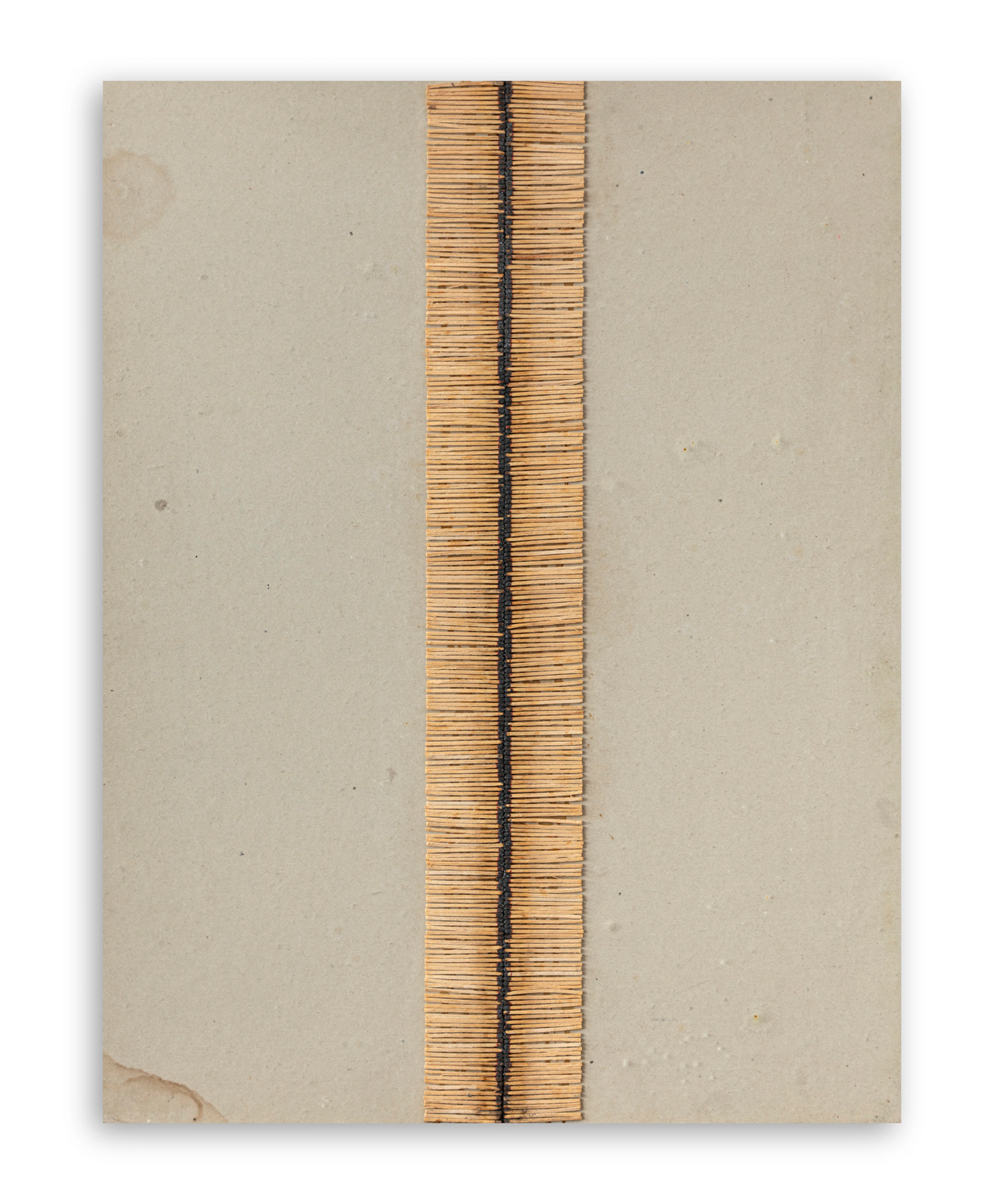 BERNARD AUBERTIN (1934-2015) - Dessin de feu, 1974