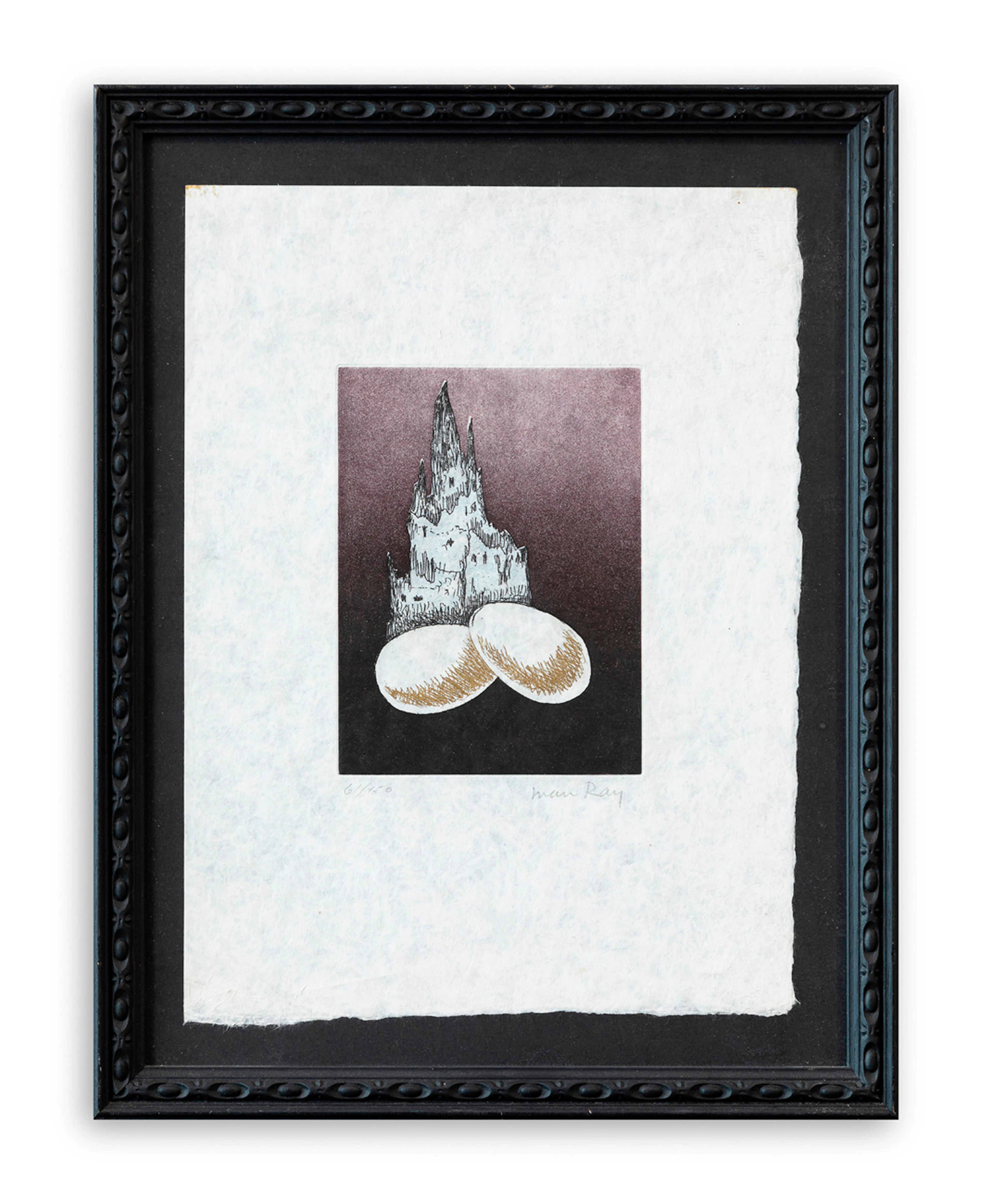 MAN RAY (1890-1976) - La cathédrale aux œufs, 1969