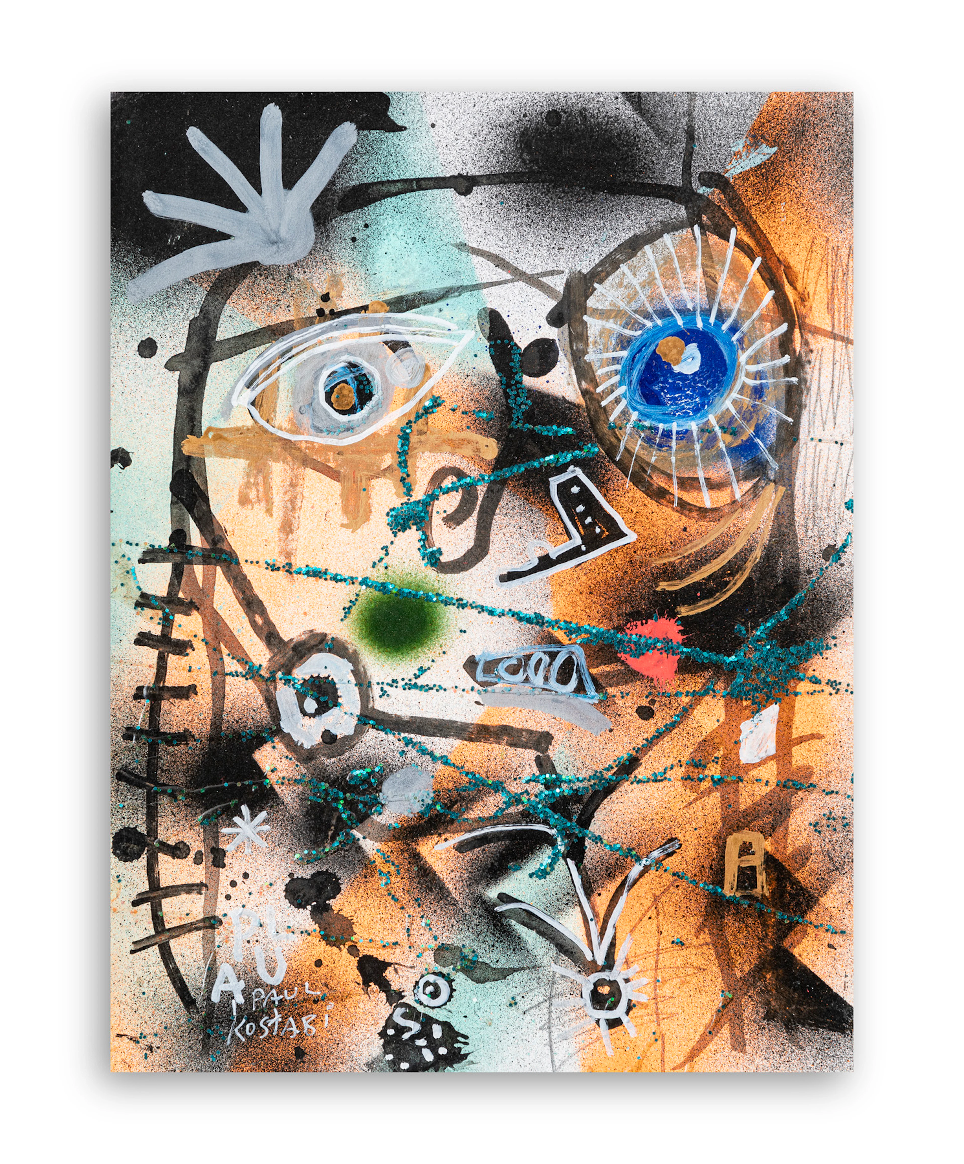 PAUL KOSTABI (1962) - Senza titolo