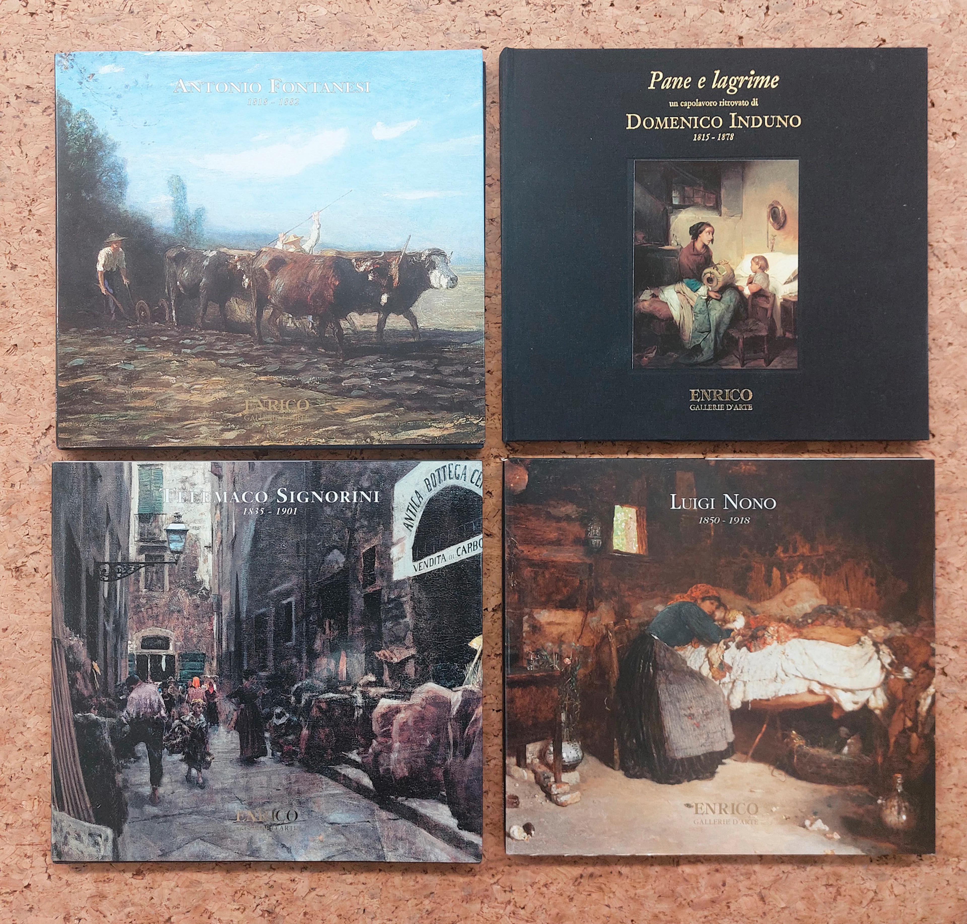 GALLERIE D'ARTE ENRICO (PITTURA DELL'800) - Lotto unico di 4 cataloghi