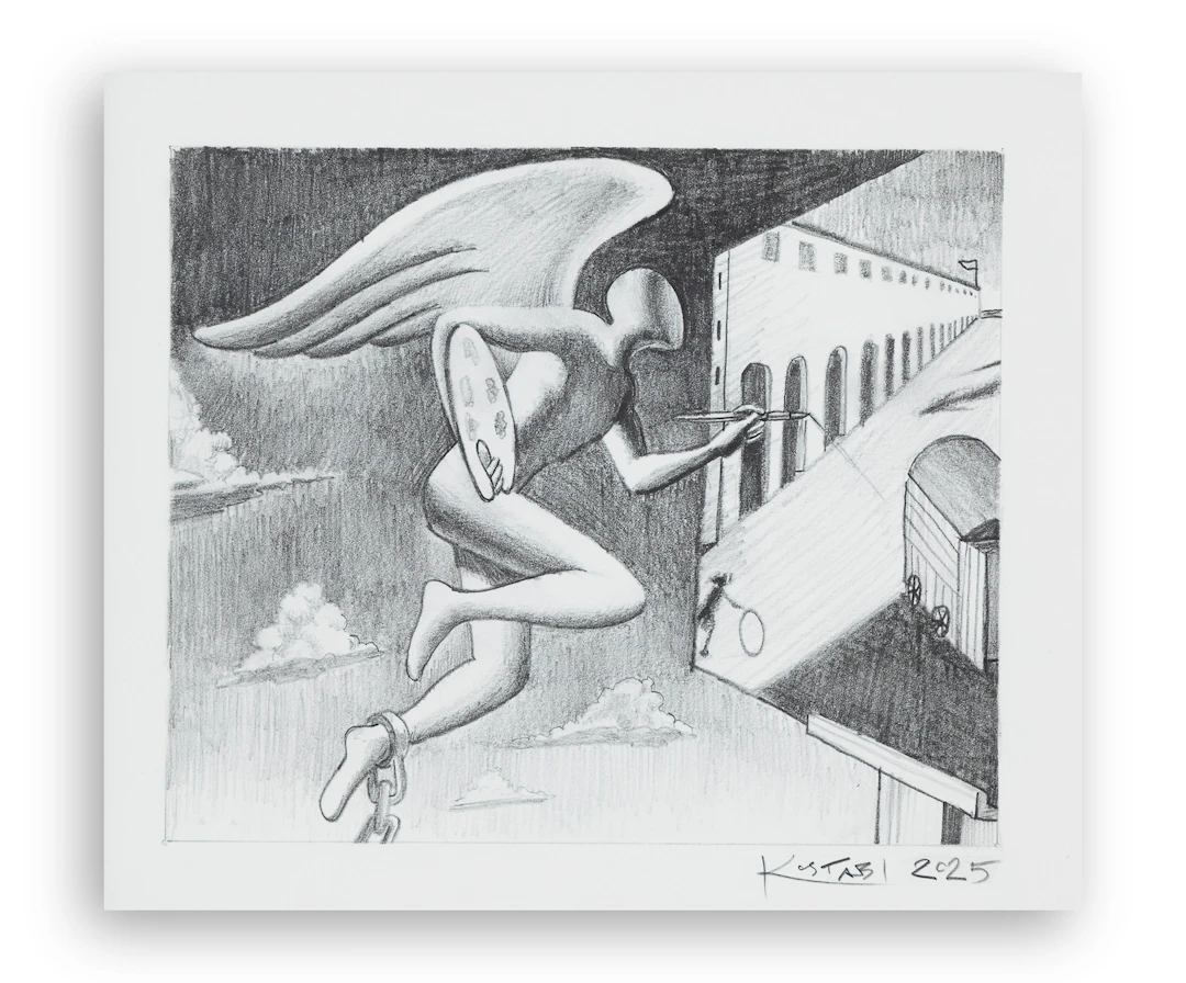 MARK KOSTABI (1960) - The art of self determination, 2025