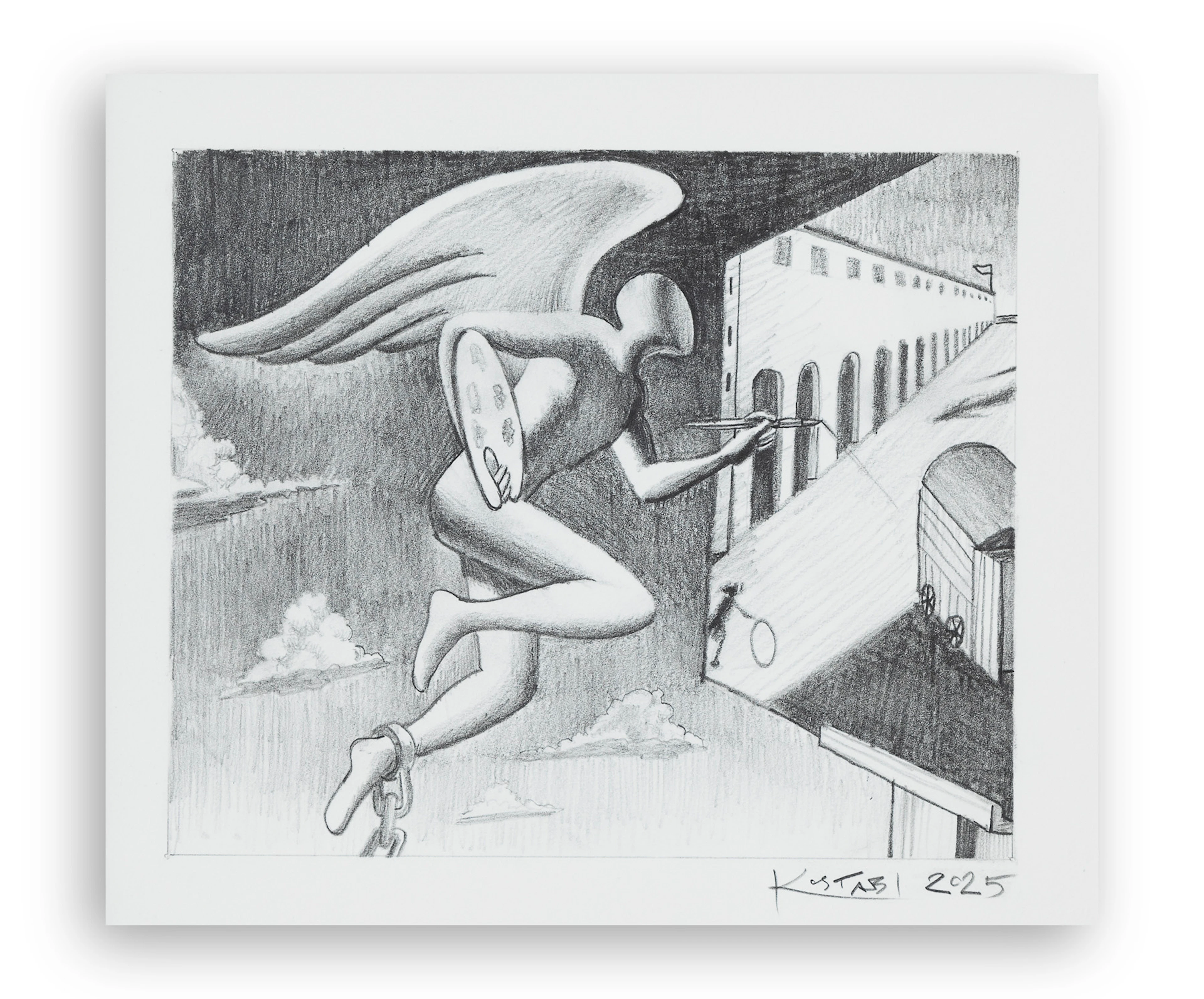 MARK KOSTABI (1960) - The art of self determination, 2025