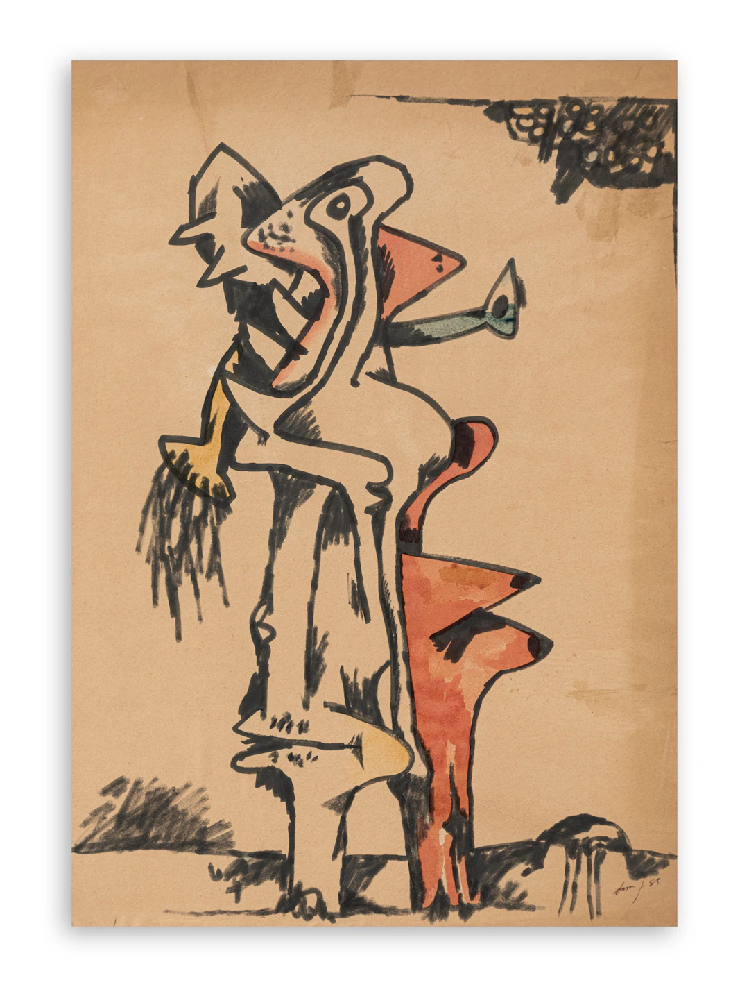 GIANNI DOVA (1925-1991) - Senza Titolo, 1959