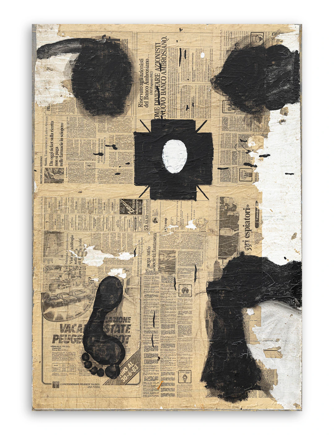 BRUNO CECCOBELLI (1952) - Venerata terra, 1983